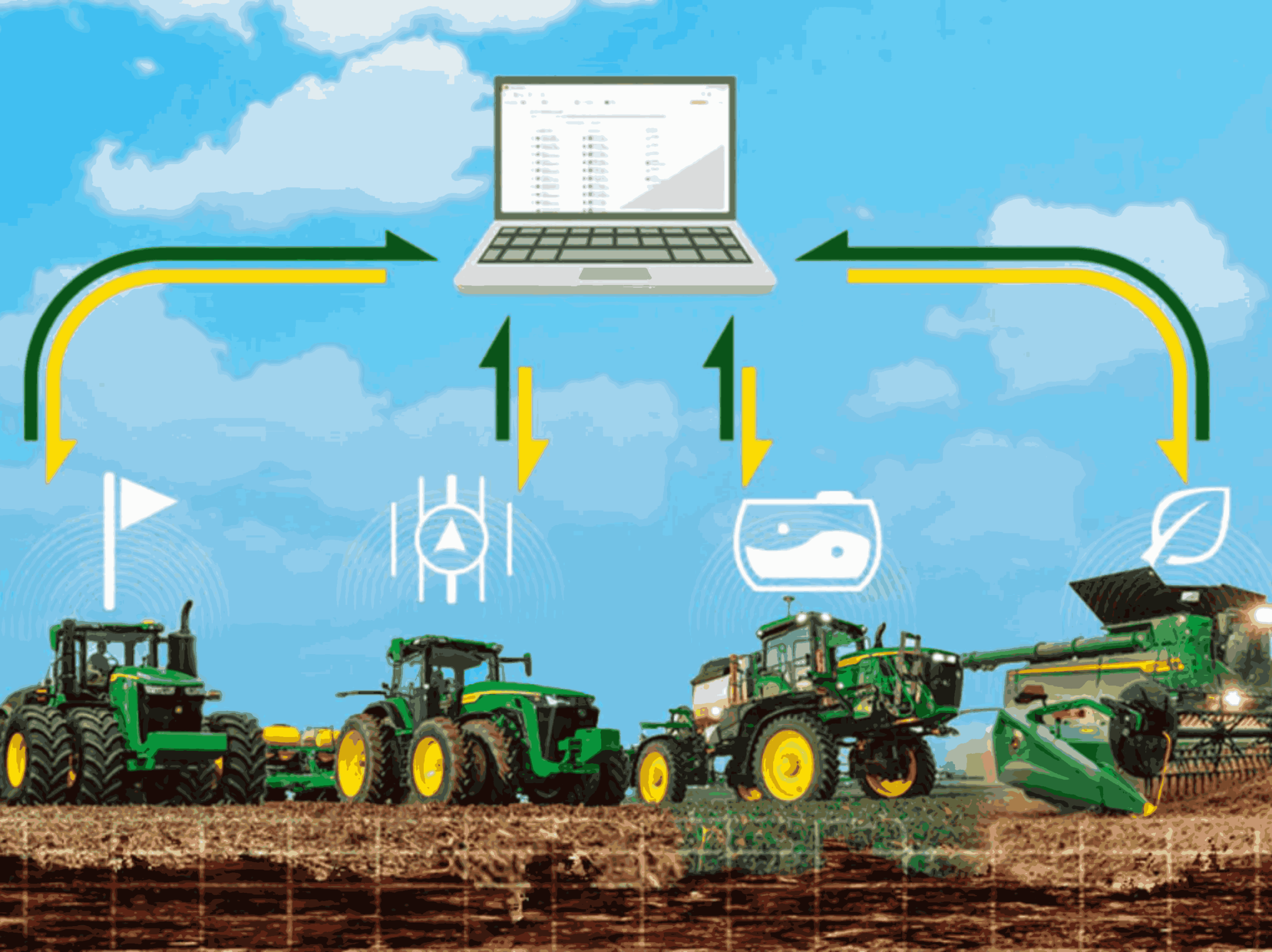 ZOOM SUR LES SOLUTIONS JDLINK™ : connectez vos machines agricoles pour plus d’efficacité