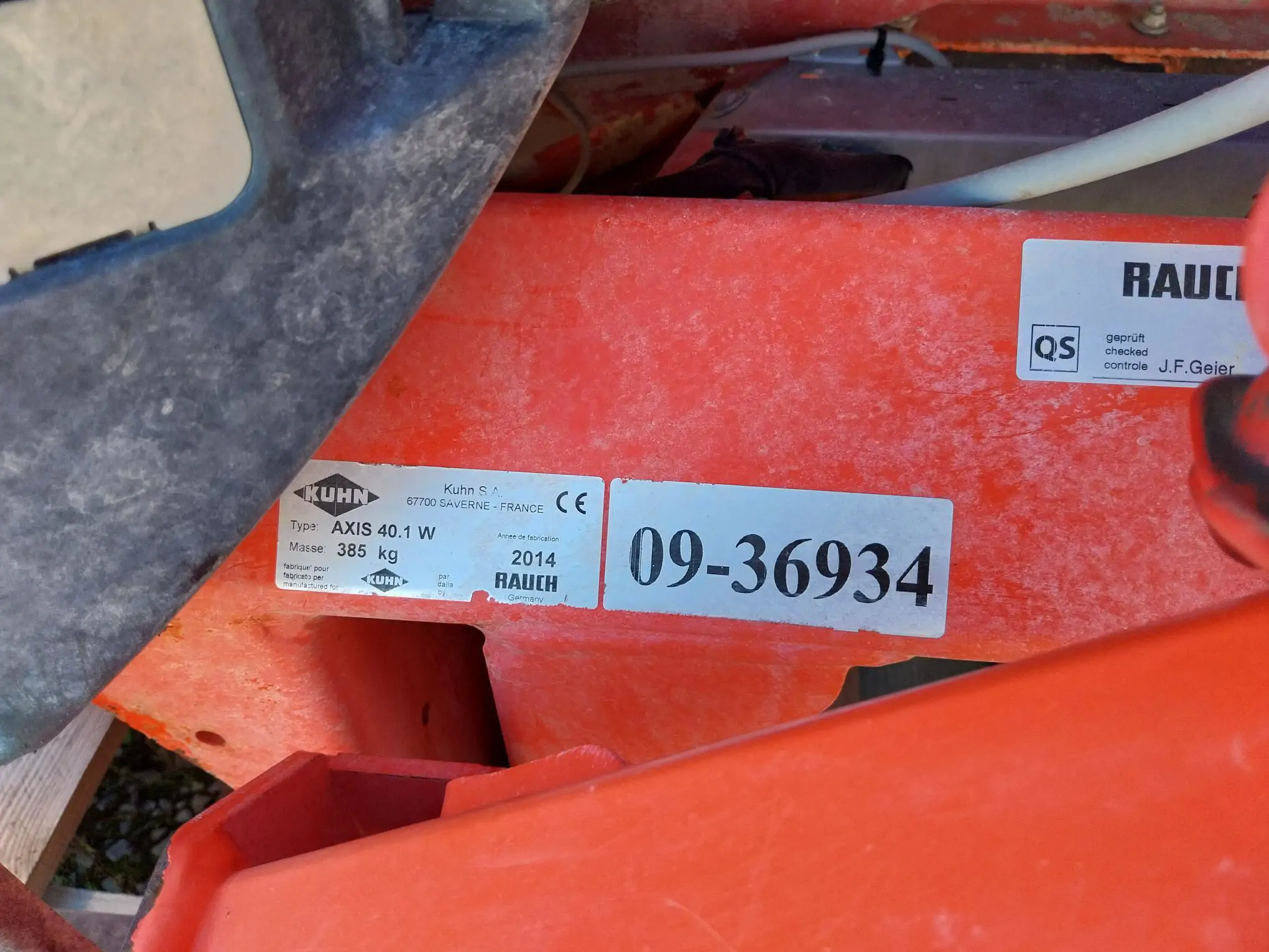 Image KUHN AXIS 40.1WT25 ISOBUS 2700L