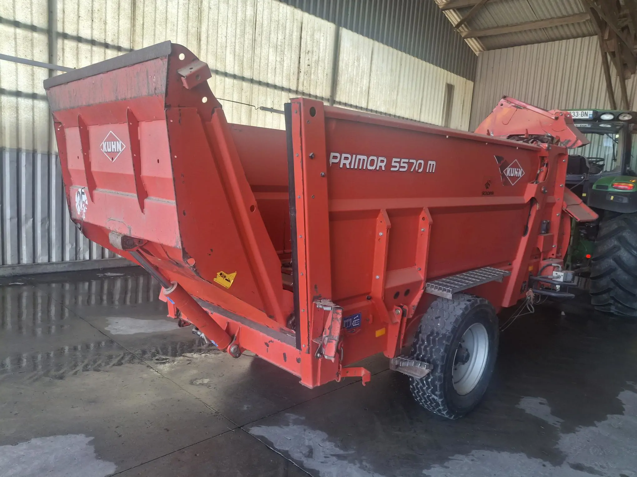 Image KUHN PAILLEUSE PRIMOR 5570 M