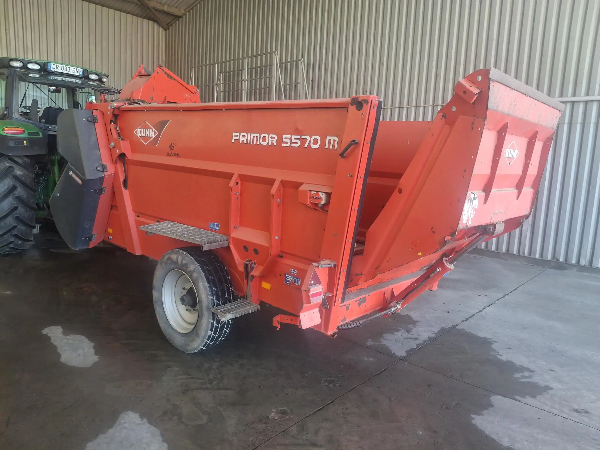 Image KUHN PAILLEUSE PRIMOR 5570 M