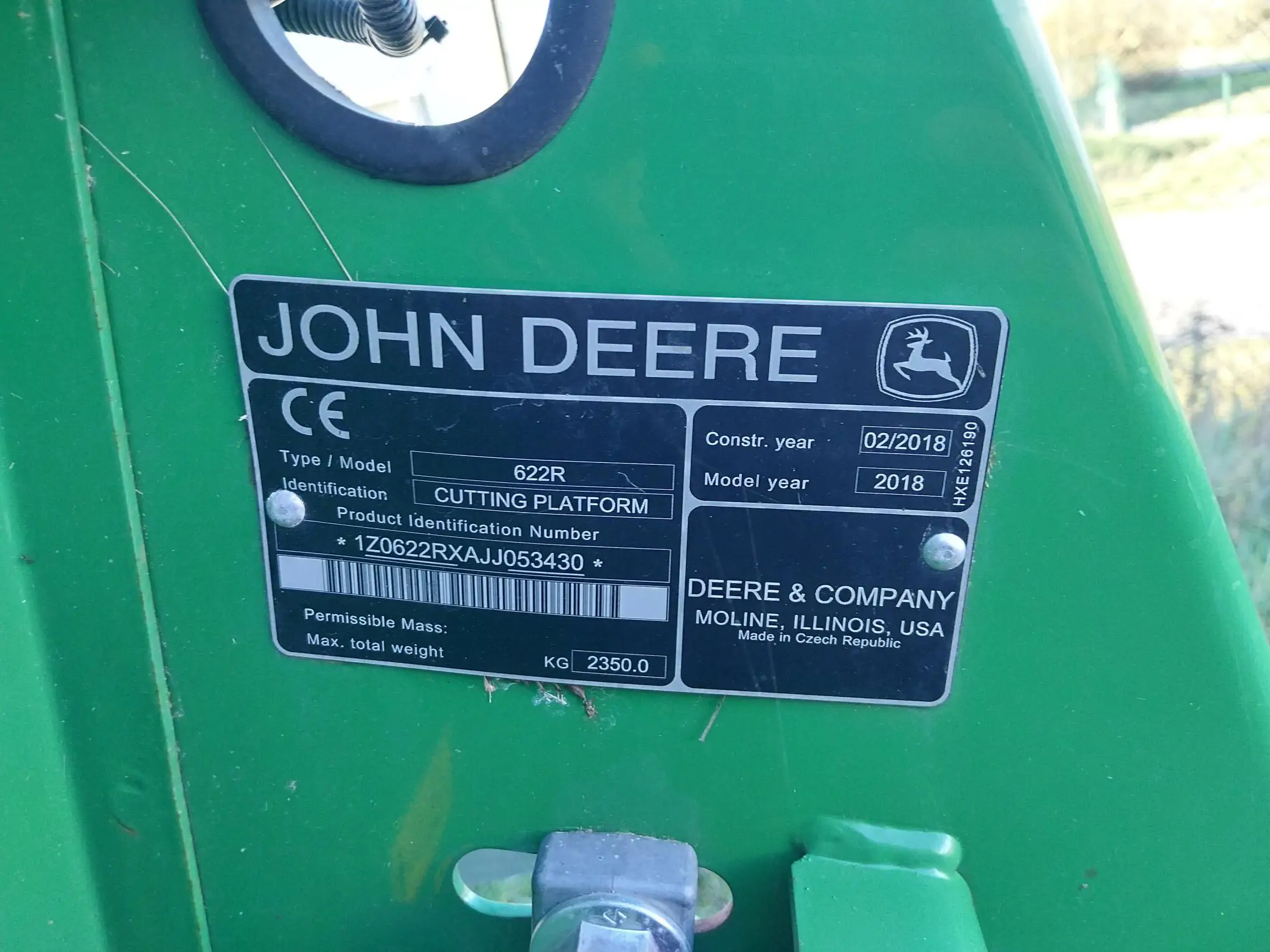 Image JOHN DEERE T560