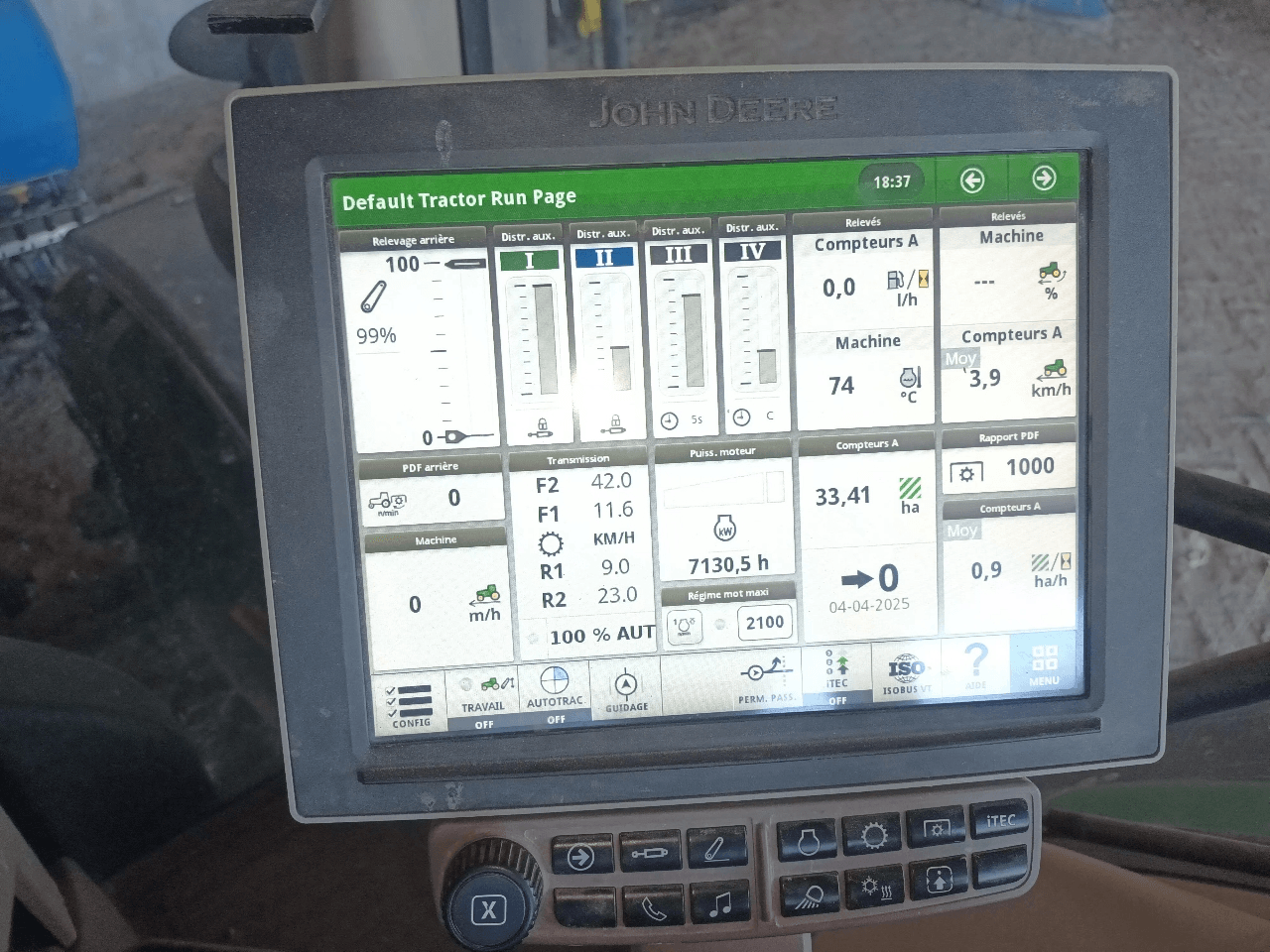 Image JOHN DEERE 6195R FT4