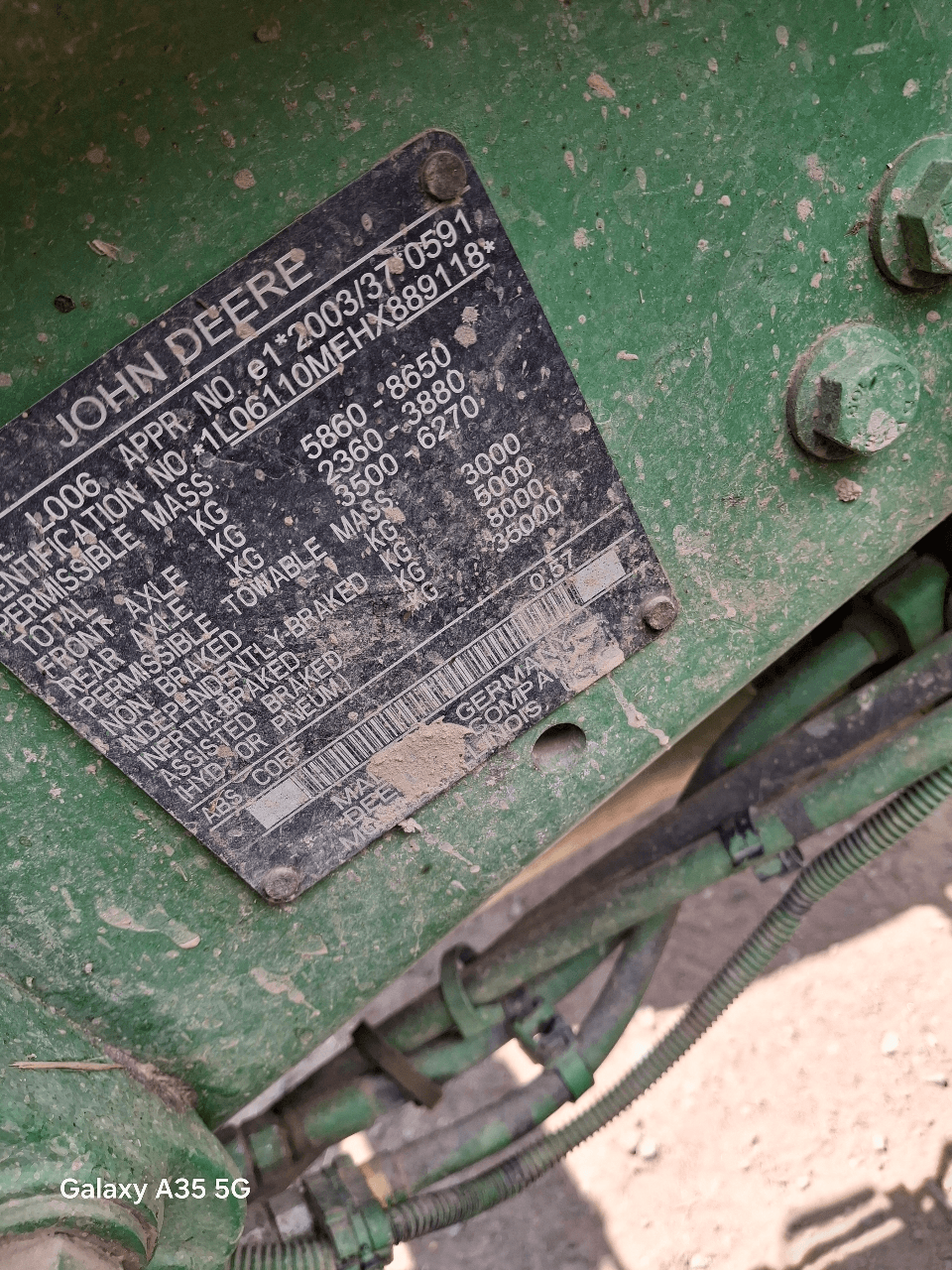 Image JOHN DEERE 6110M