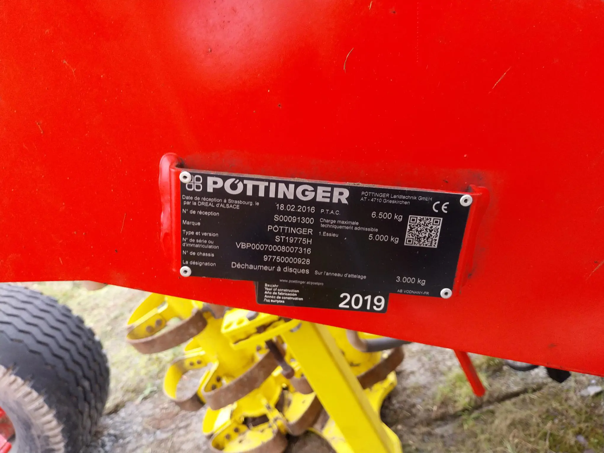 Image POTTINGER TERRADISC 5001T M120100
