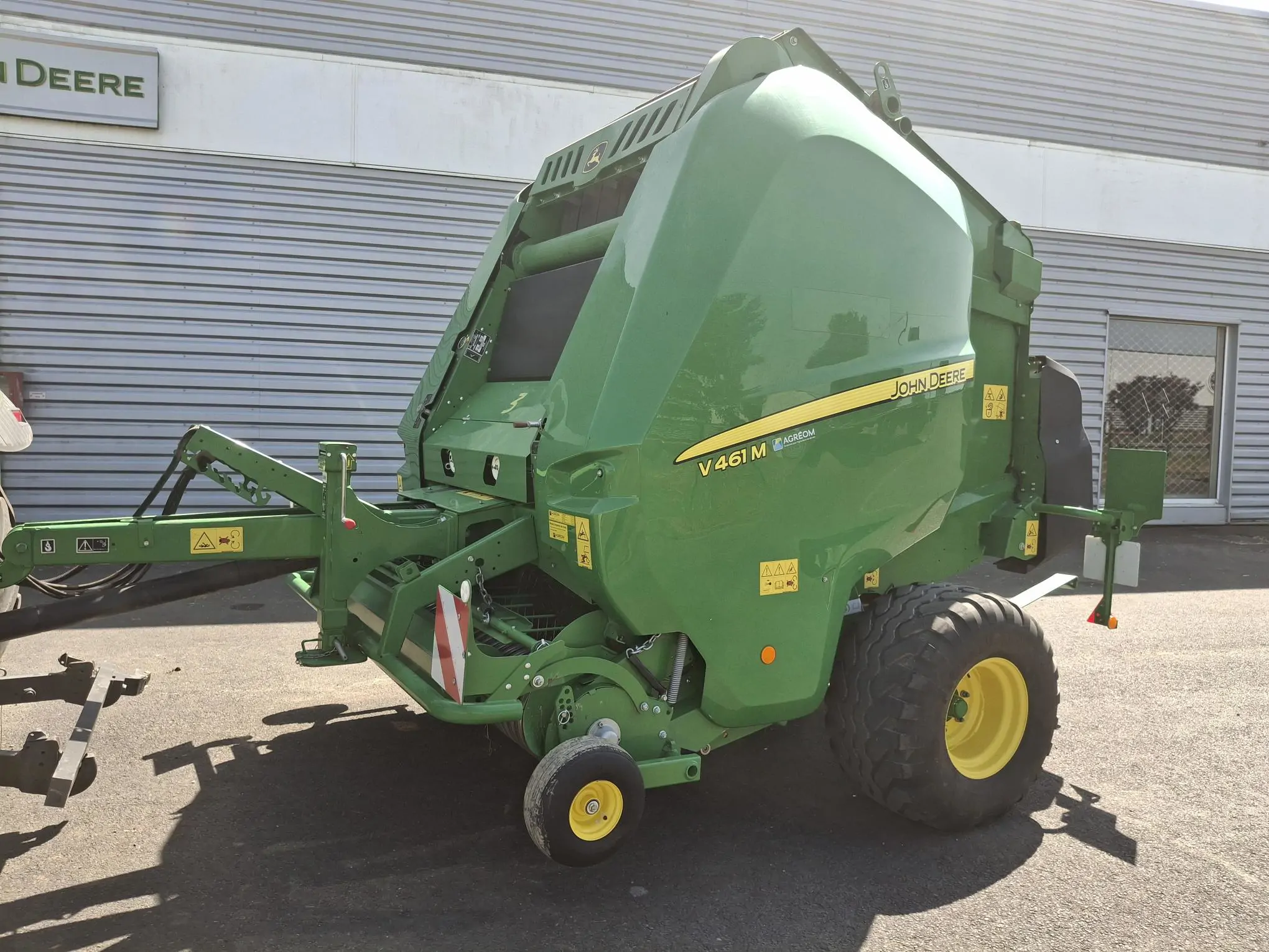 Image JOHN DEERE V461M PACK SANS COUTEAUX