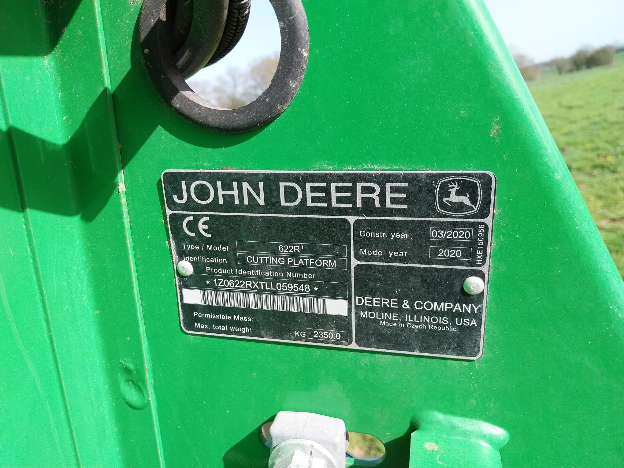 Image JOHN DEERE T560