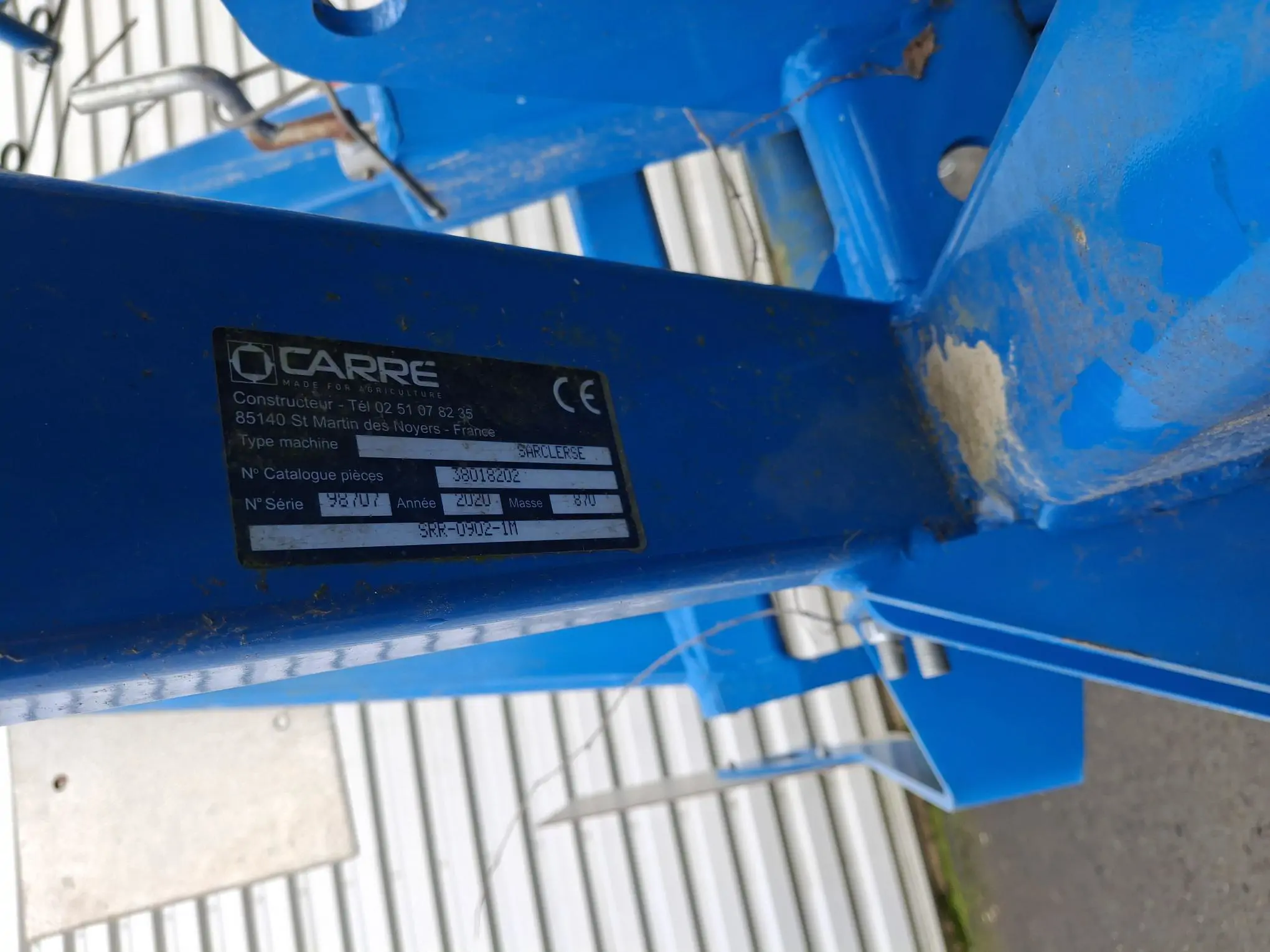 Image CARRE SARCLERSE PORTEE REPL 9M