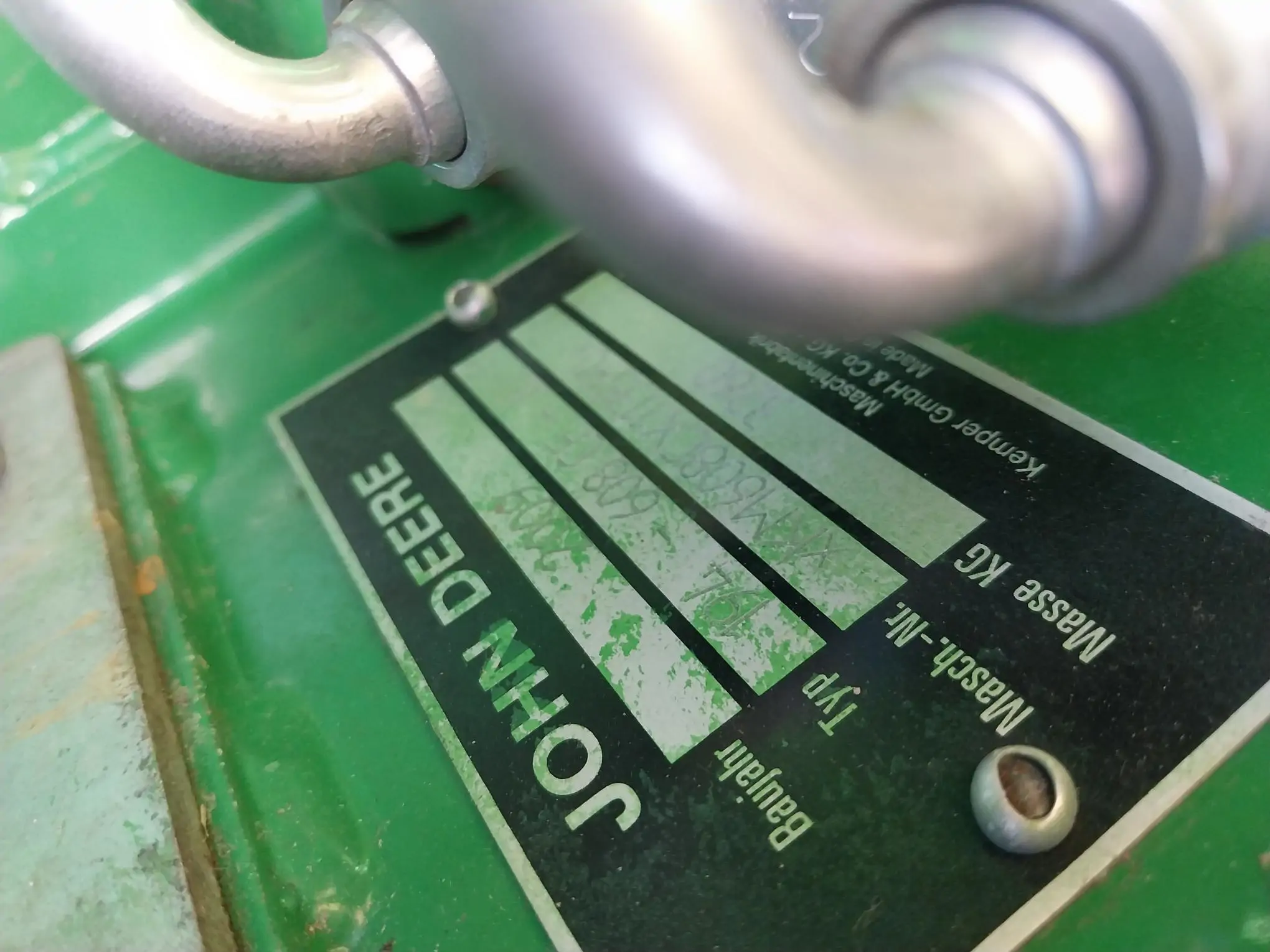 Image JOHN DEERE CUEILLEUR MAIS 608C