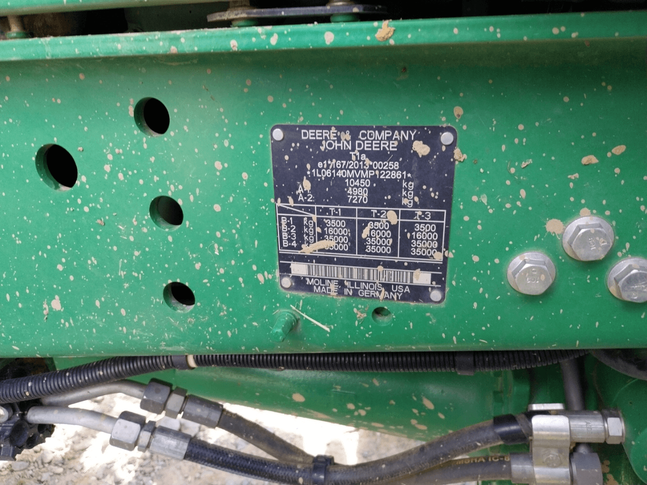 Image JOHN DEERE 6140M