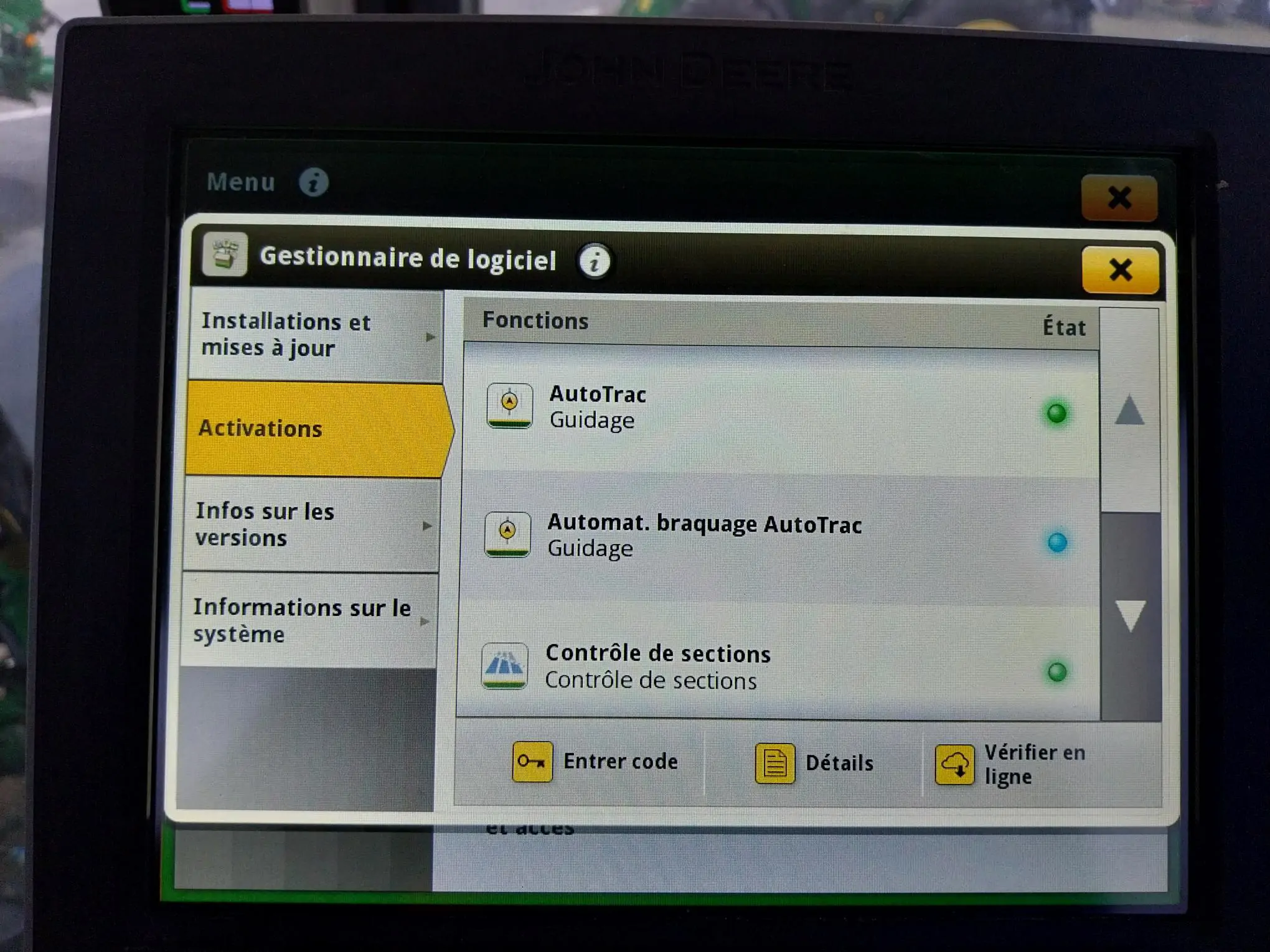 Image JOHN DEERE 8R310 PG+ 4 ANS 4000 H