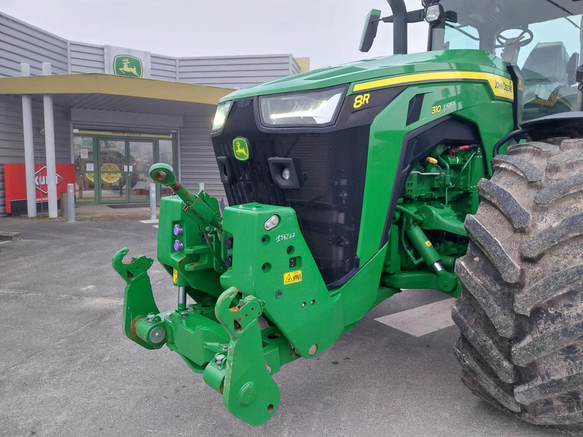 Image JOHN DEERE 8R310 PG+ 4 ANS 4000 H