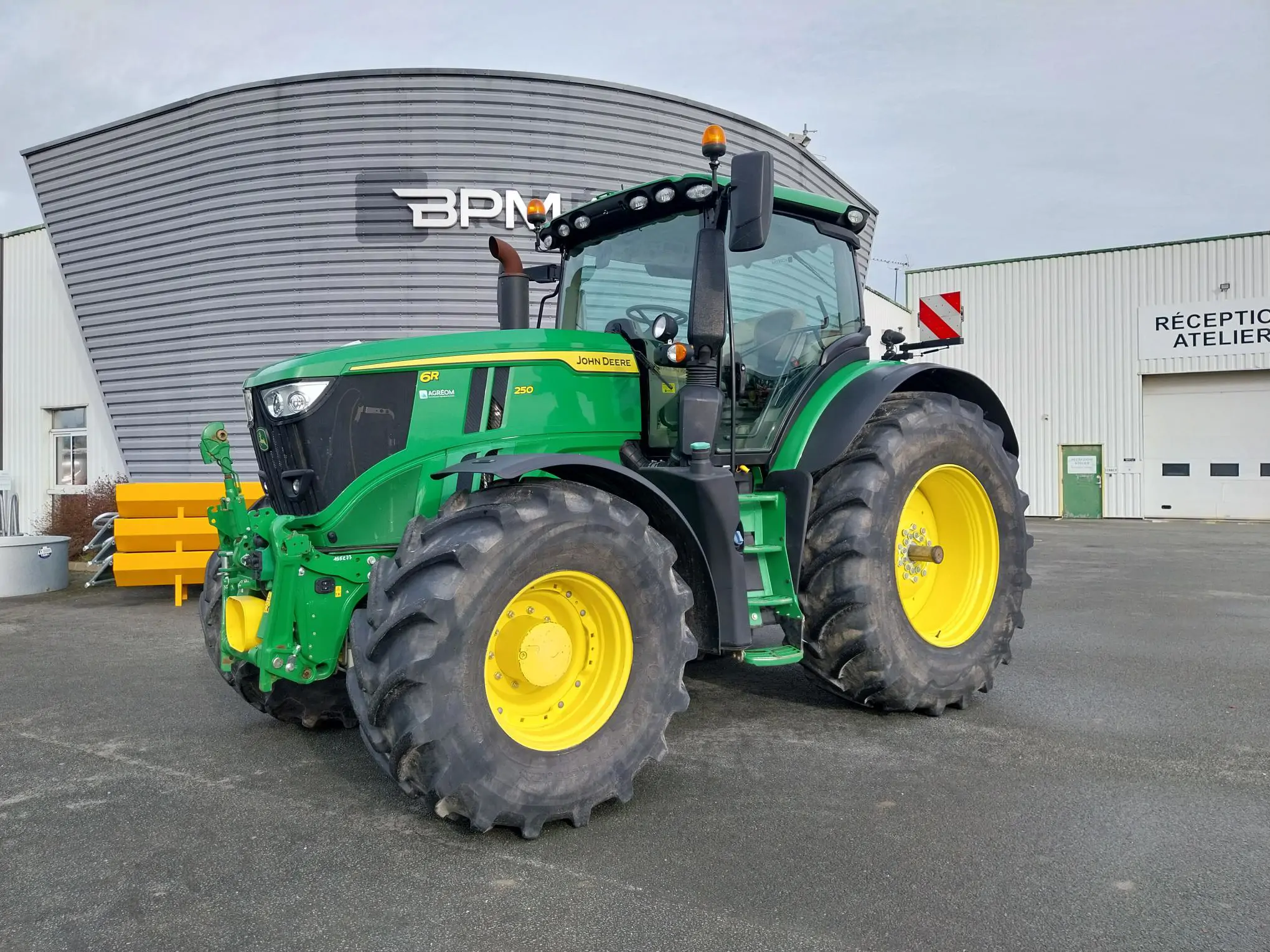 Image JOHN DEERE 6R250 (4)PG+/CE 2 ANS 1500H