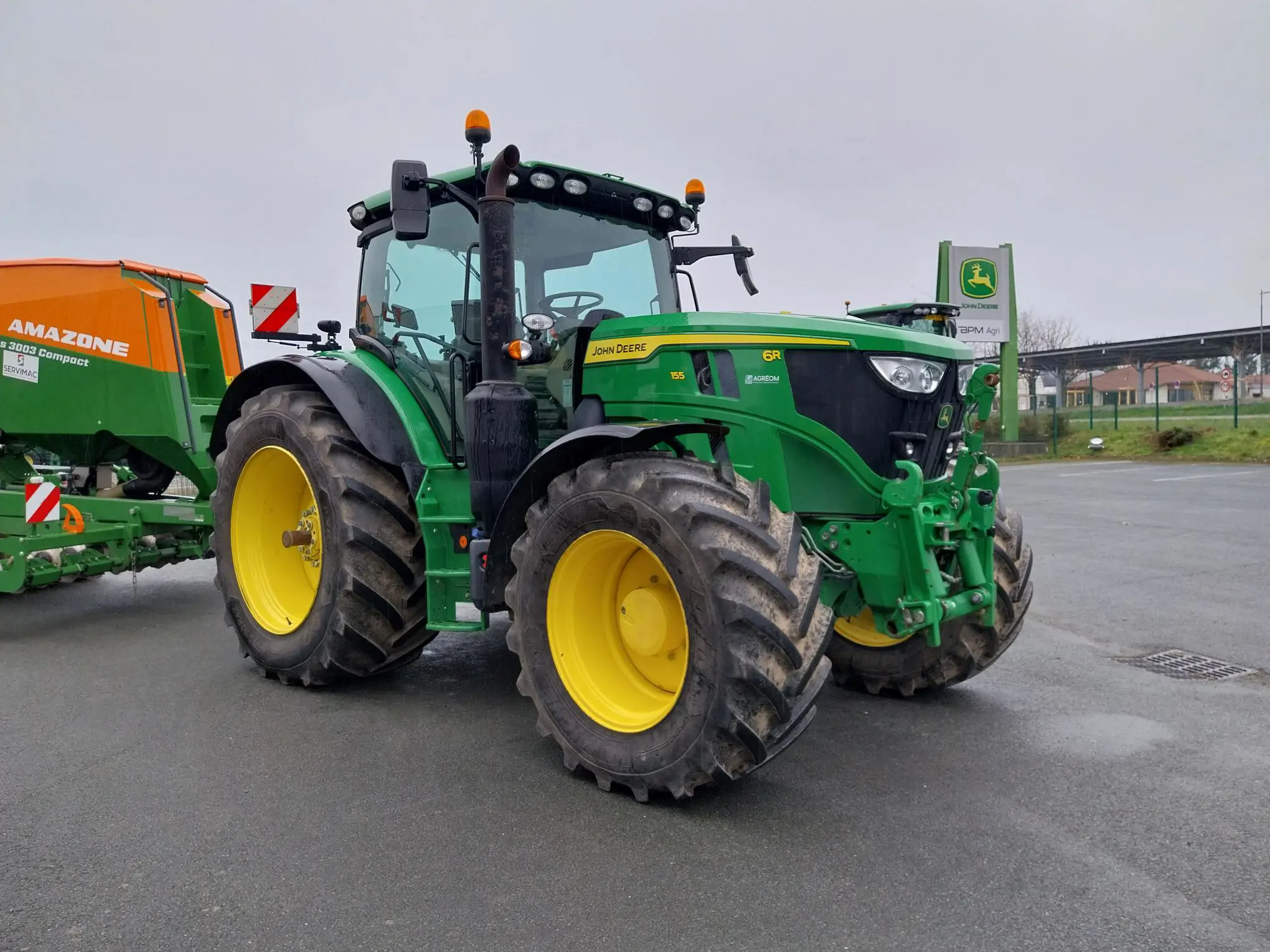 Image JOHN DEERE 6R155 (1)CE+ 5ANS 3750H