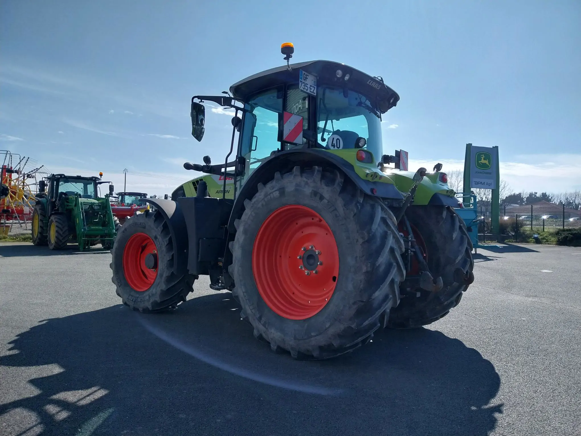 Image CLAAS TRACTEUR CLAAS ARION 630