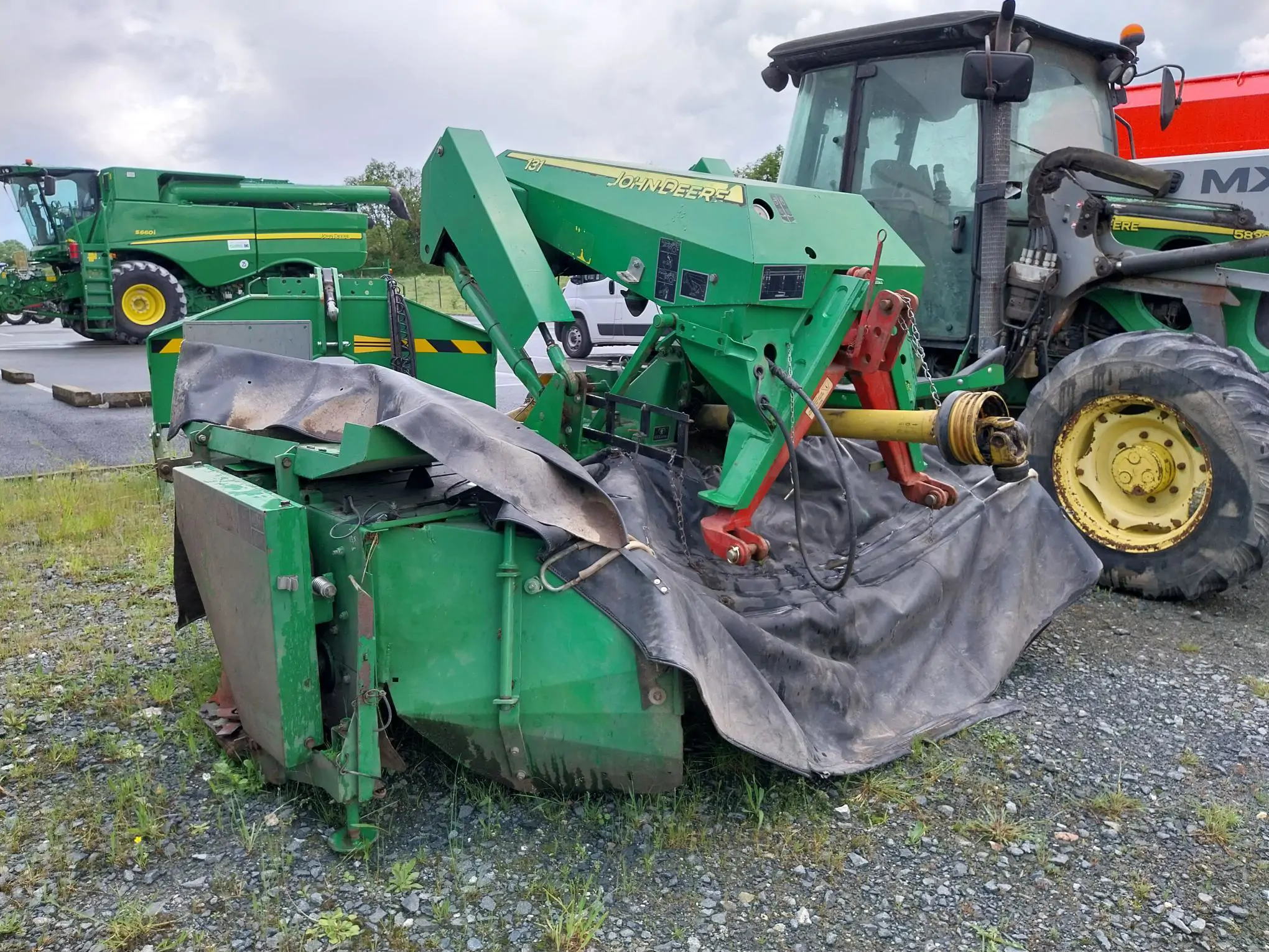 Image JOHN DEERE F.C.A. JD 131 AV QUICK CHANGE