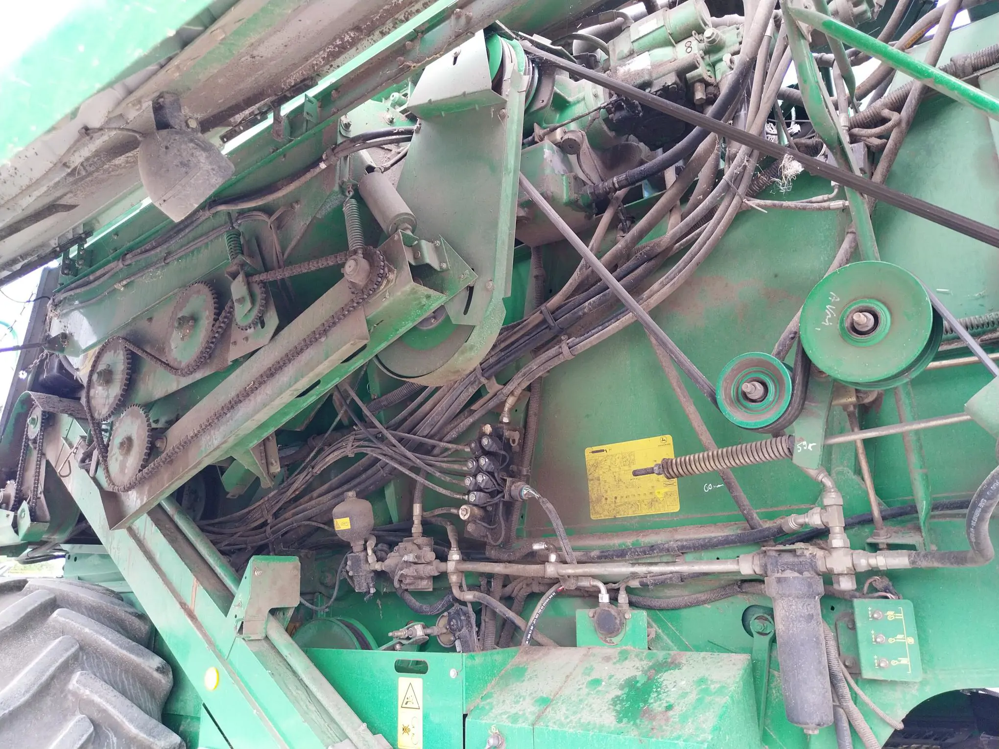 Image JOHN DEERE MOISSONNEUSE BATTEUSE WTS 9560