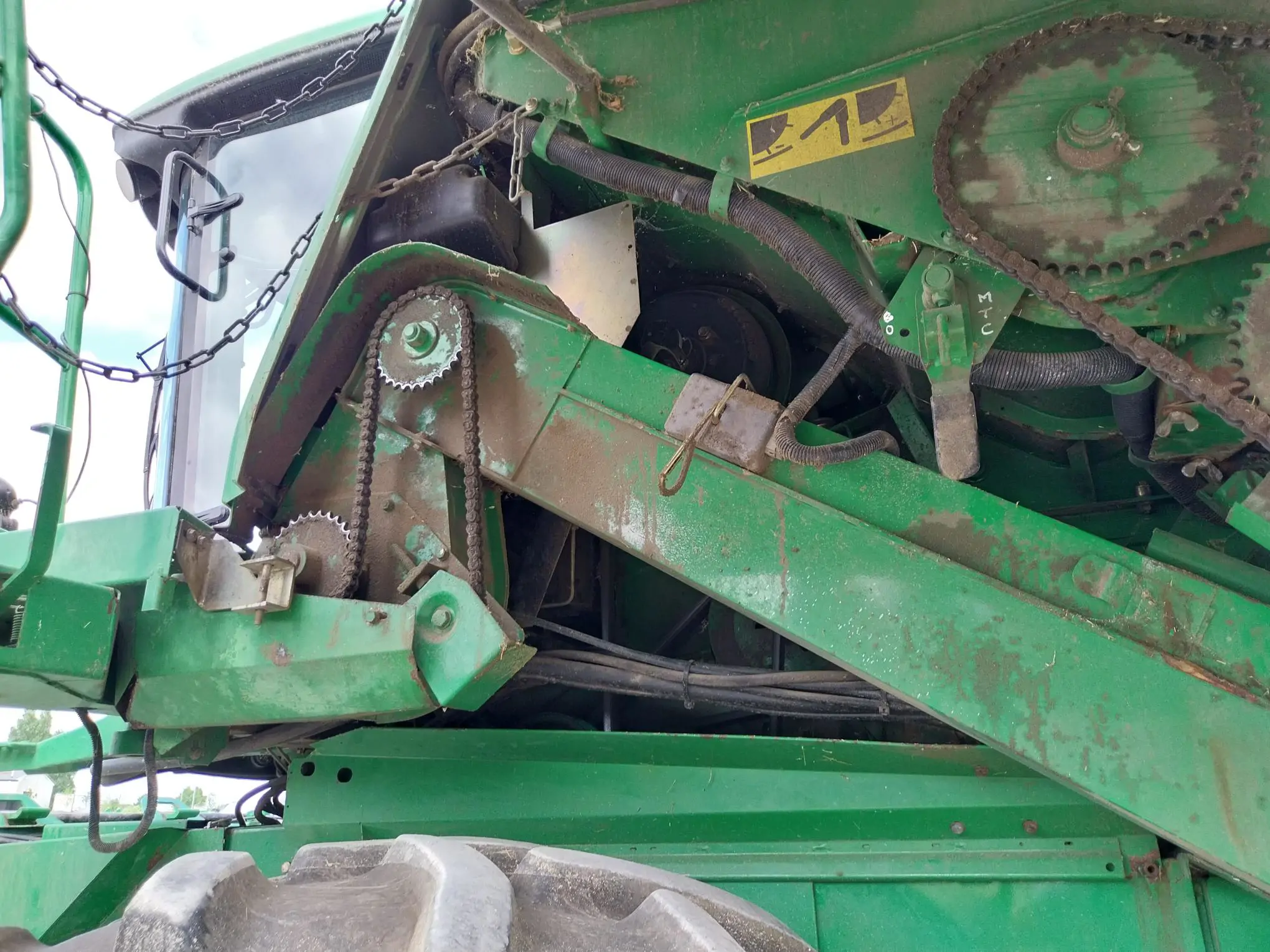 Image JOHN DEERE MOISSONNEUSE BATTEUSE WTS 9560
