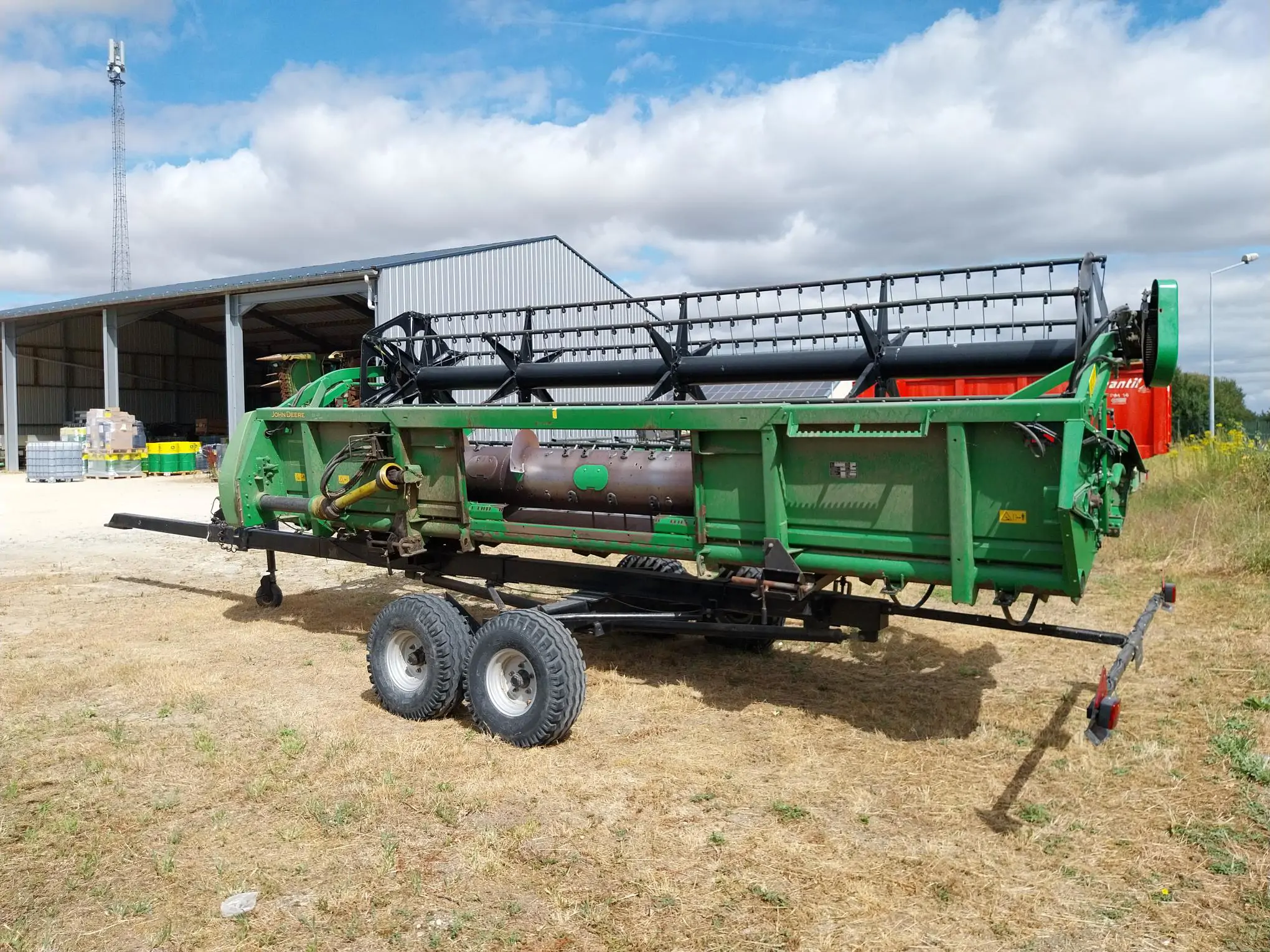 Image JOHN DEERE MOISSONNEUSE BATTEUSE WTS 9560