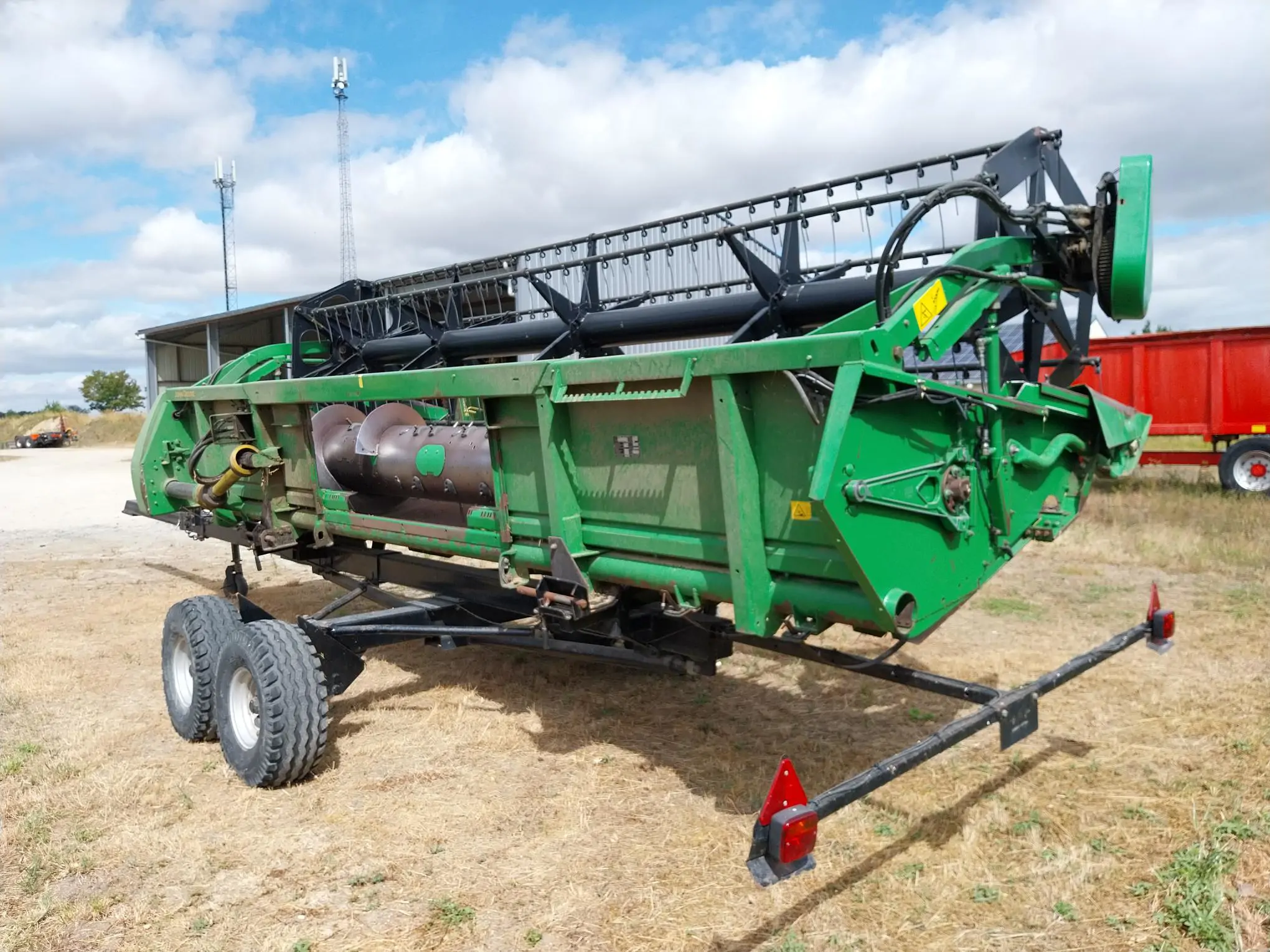 Image JOHN DEERE MOISSONNEUSE BATTEUSE WTS 9560