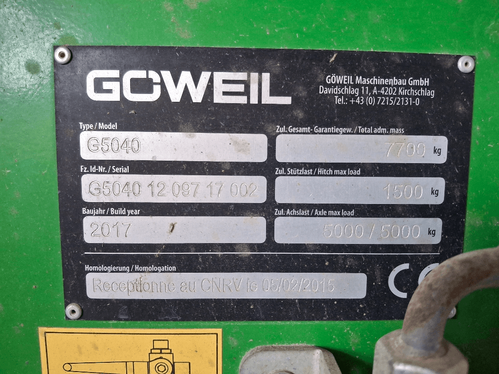 Image JOHN DEERE 990MC GOWEIL