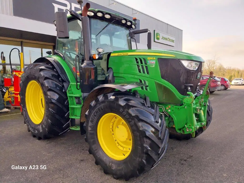 Photo JOHN DEERE 6195R PG+ 5A 3750H PTF