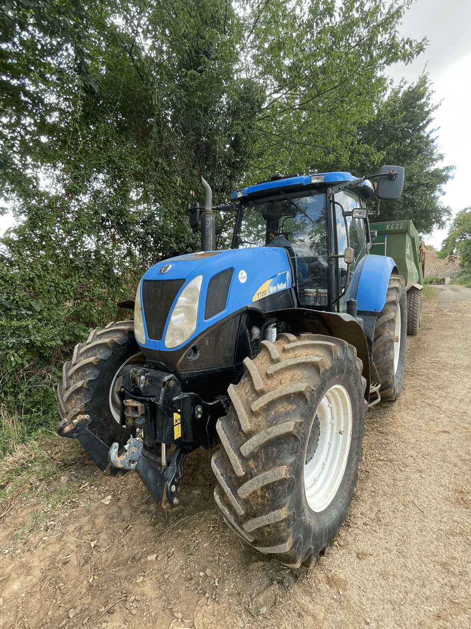 Photo NEW HOLLAND NEW HOLLAND T7050 OCCASION