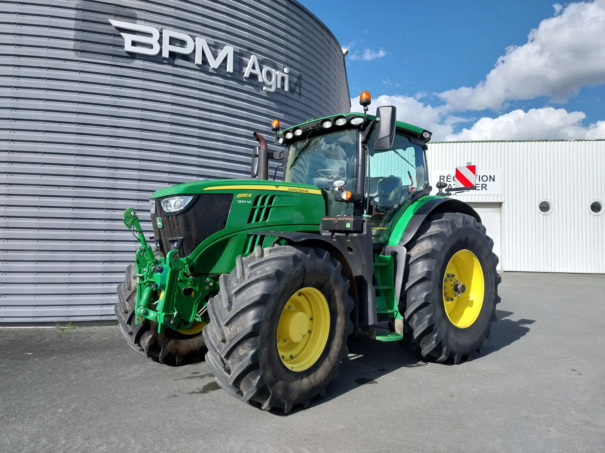 Photo JOHN DEERE 6195R PG+ 3A 1500H  PTF