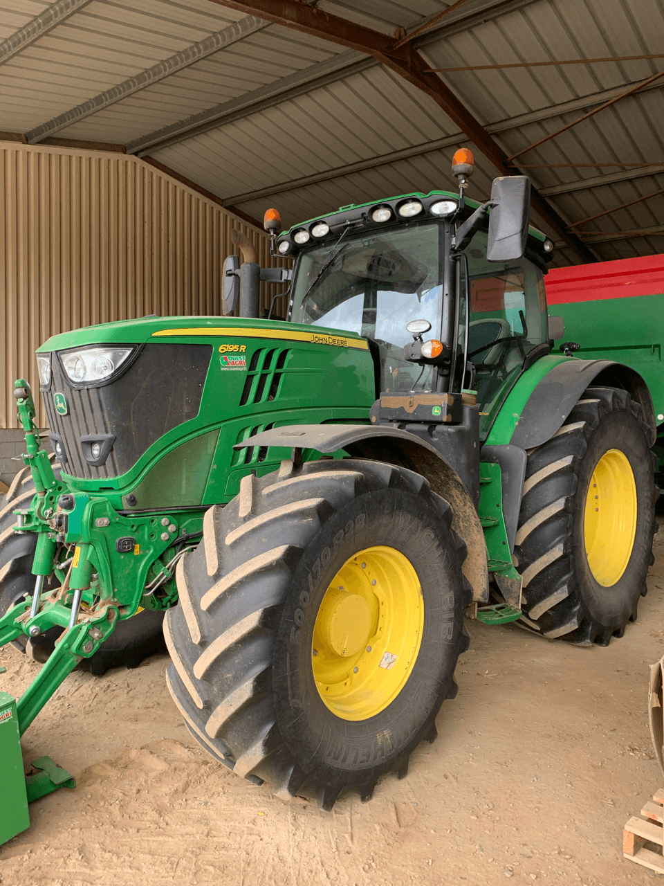 Photo JOHN DEERE 6195R PG+ 5A 2500H PTF