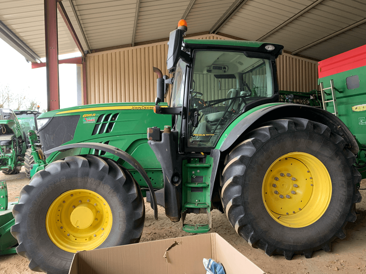 Image JOHN DEERE 6195R PG+ 5A 2500H PTF