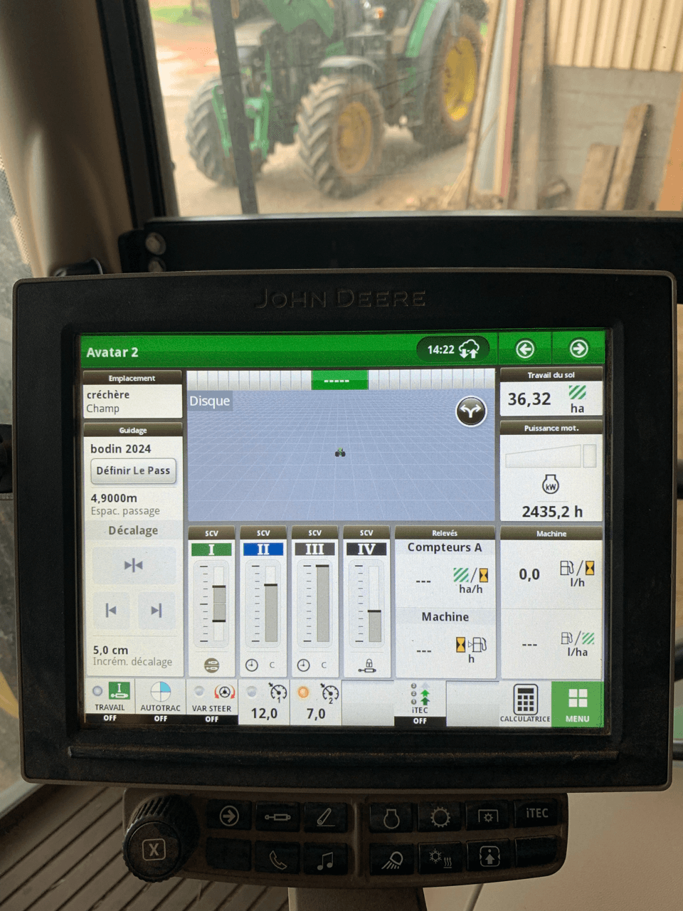 Image JOHN DEERE 6195R PG+ 5A 2500H PTF