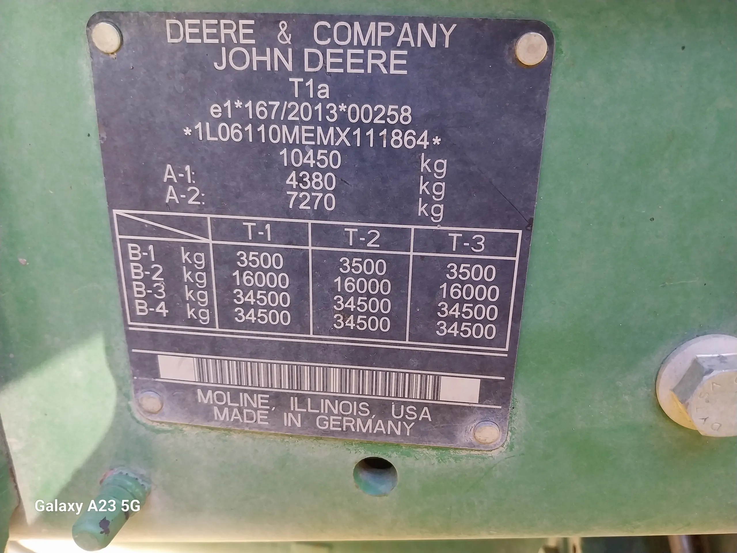 Image JOHN DEERE 6110M