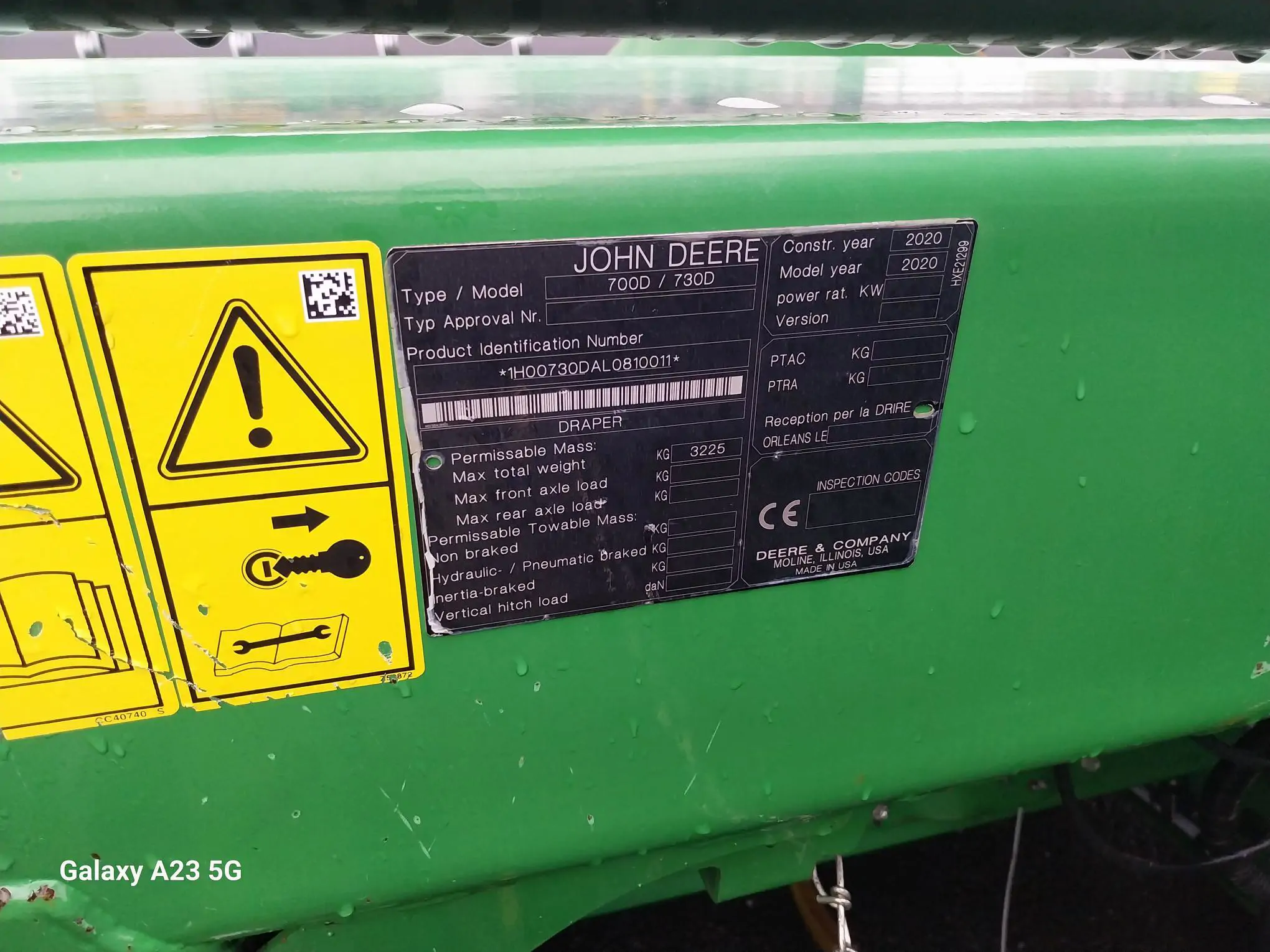 Image JOHN DEERE 730D