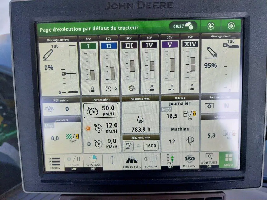 Image JOHN DEERE 6R250 PG+/CE-I 3ANS 2249H-AT