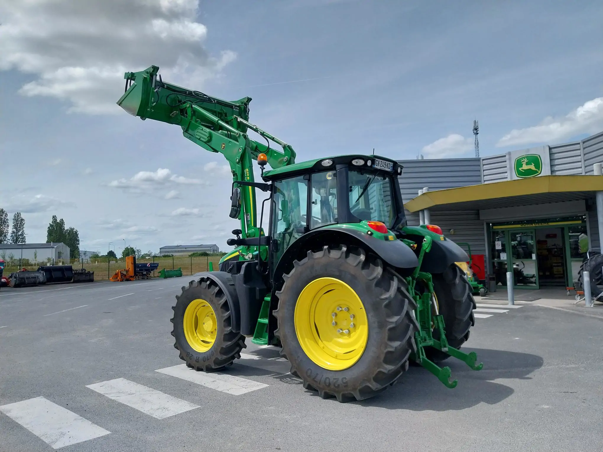 Image JOHN DEERE TRACTEURS