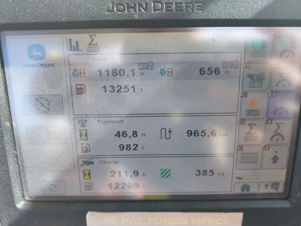 Image JOHN DEERE 8400 I PG+ 2A 1000H
