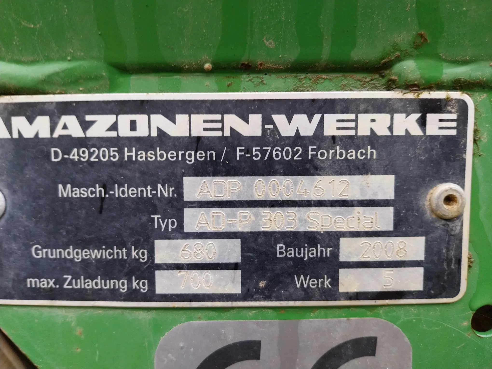 Image AMAZONE SEMOIR AMAZONE ADP 303 SPECIAL