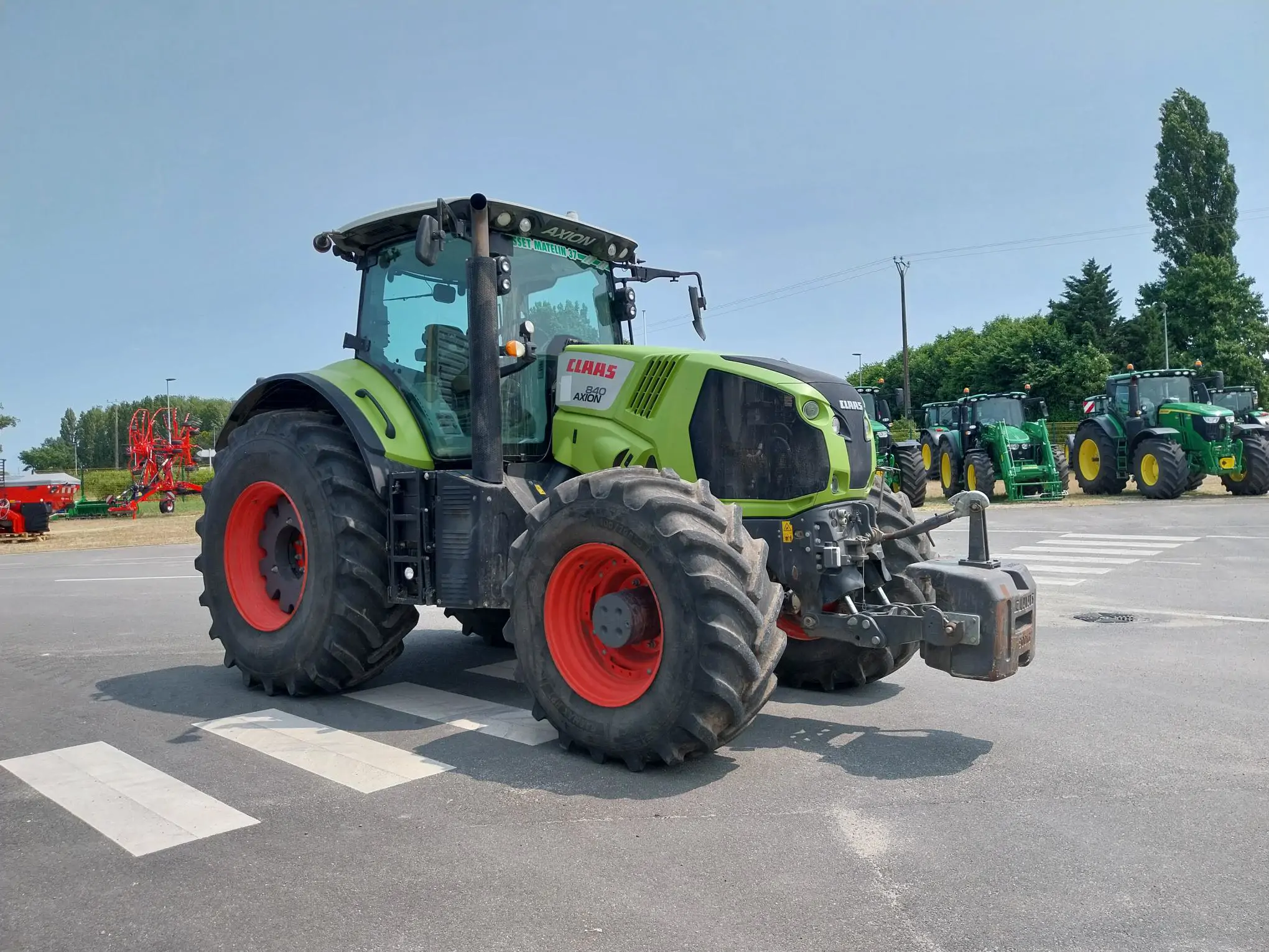 Image CLAAS TRACTEUR CLAAS AXION 840