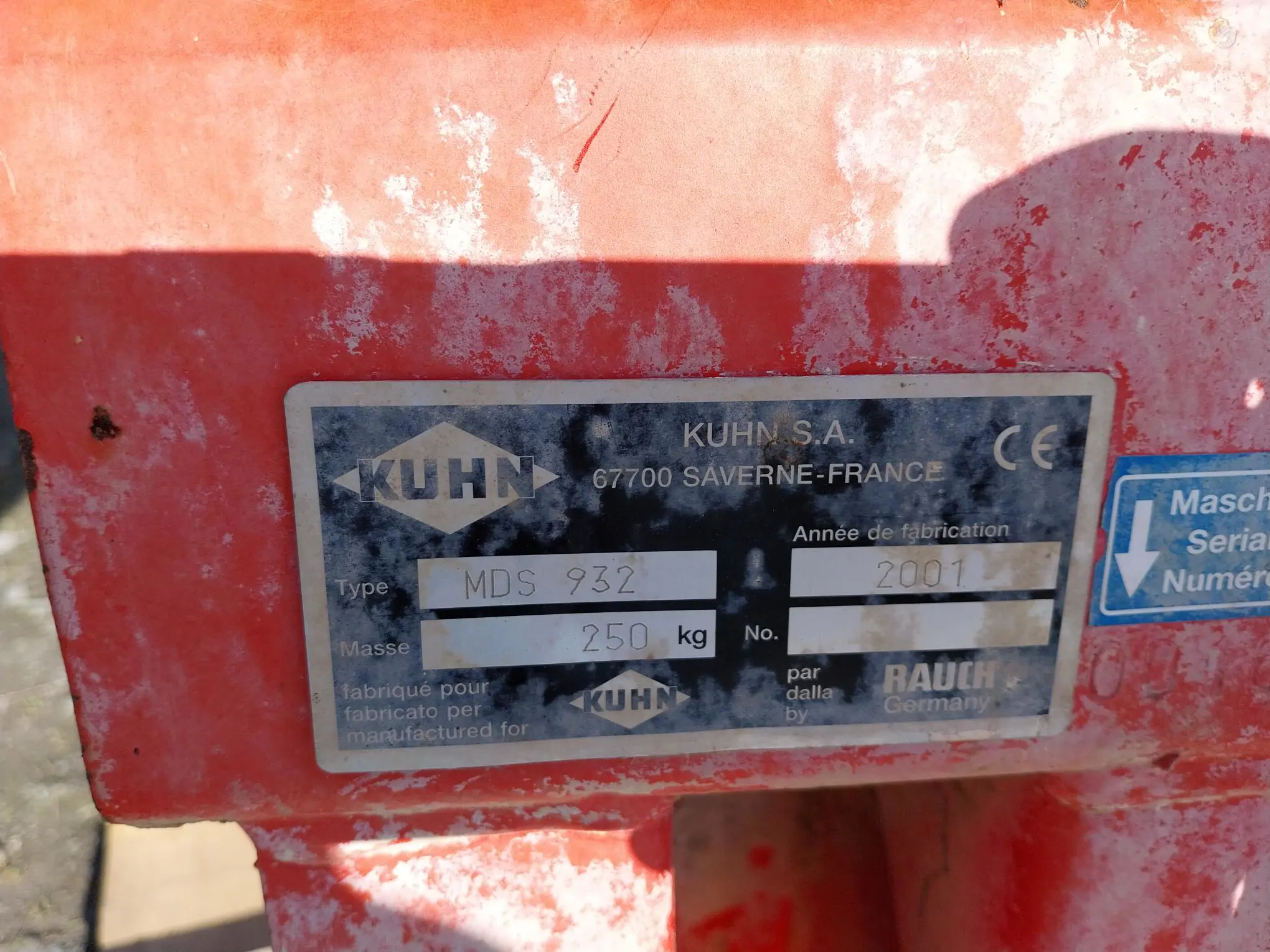 Image KUHN DISTRIBUTEUR ENGRAIS KUHN MDS