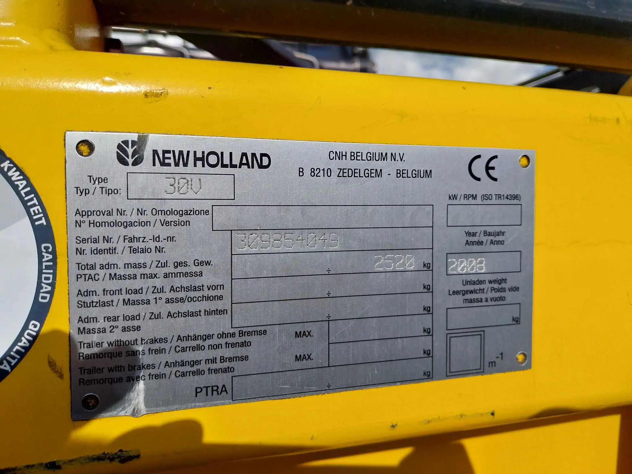 Image NEW HOLLAND CR 9080