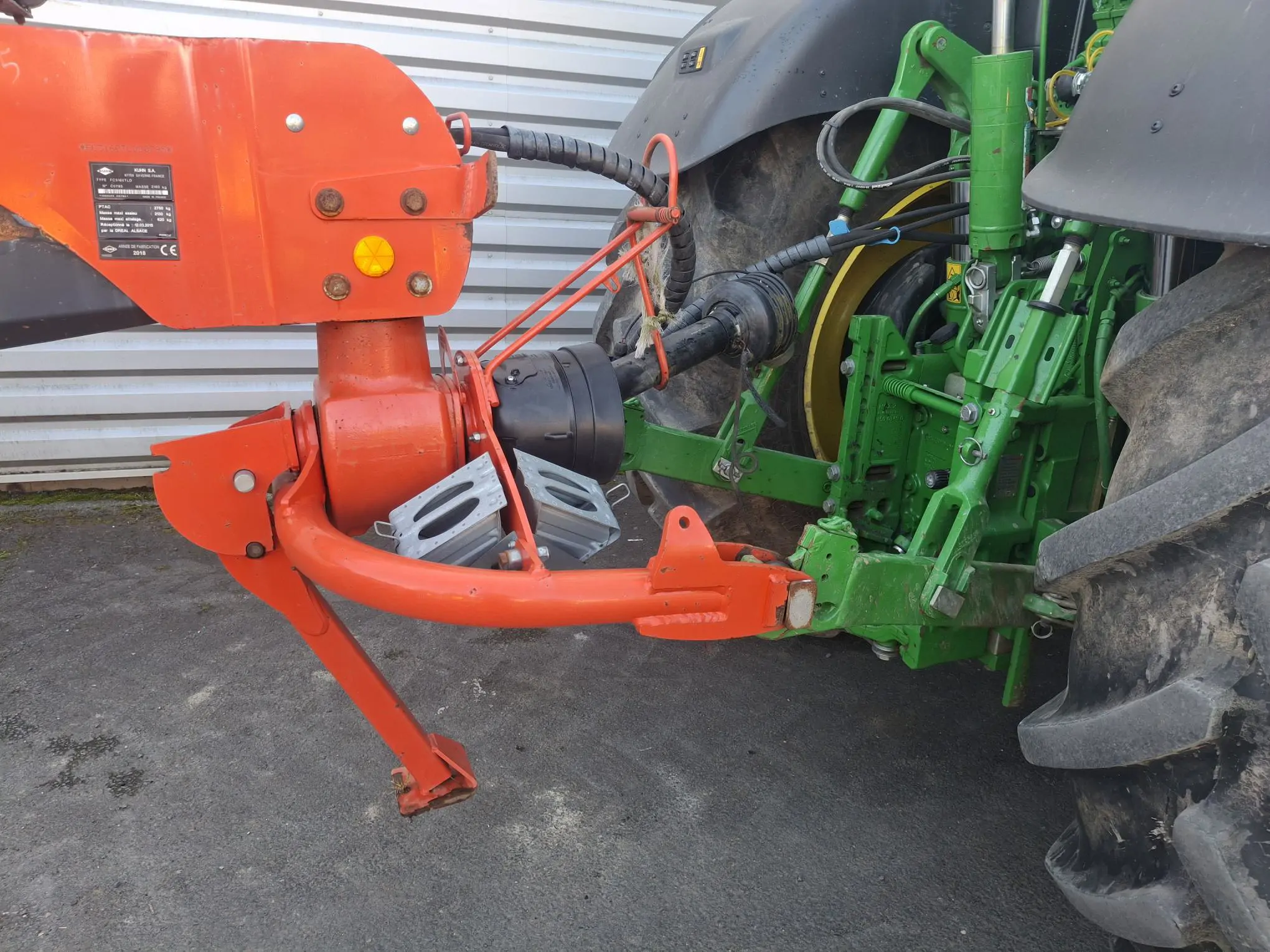 Image KUHN FAUCHEUSE KUHN FC 3160 TLD
