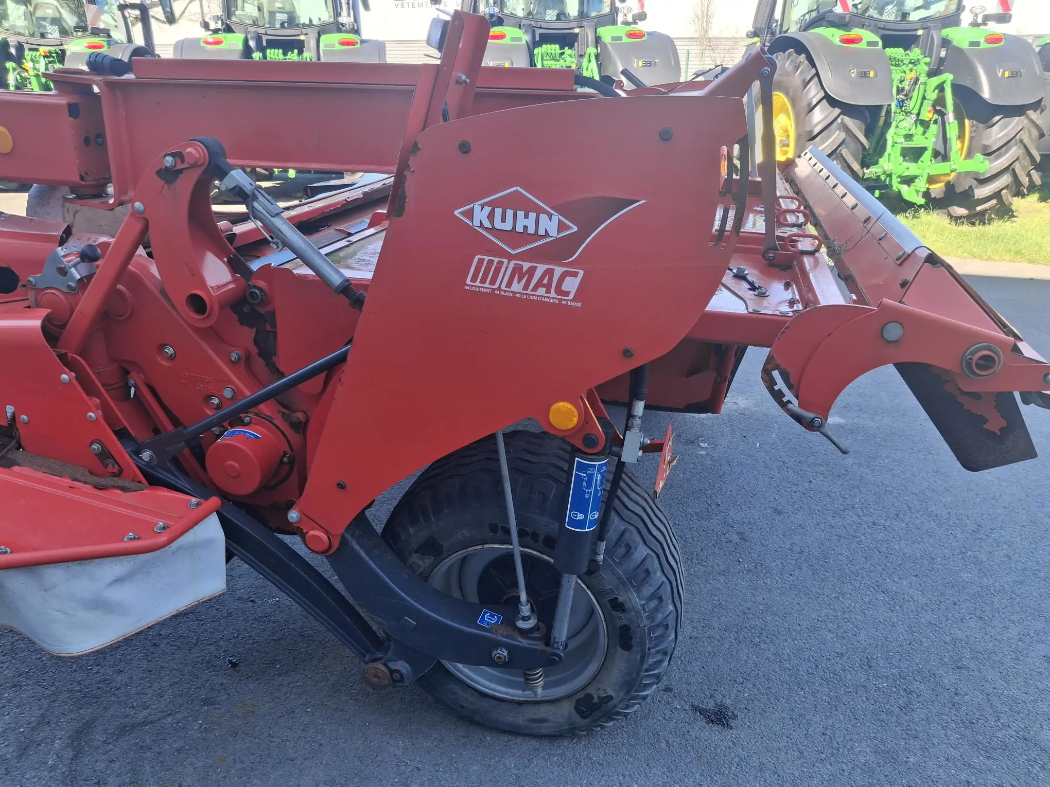 Image KUHN FAUCHEUSE KUHN FC 3160 TLD