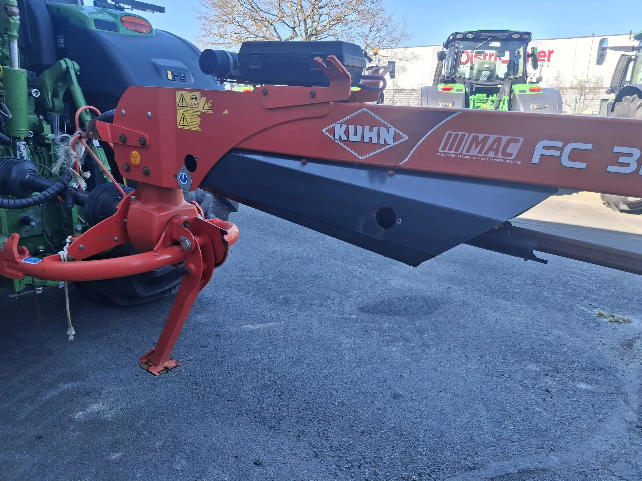 Image KUHN FAUCHEUSE KUHN FC 3160 TLD