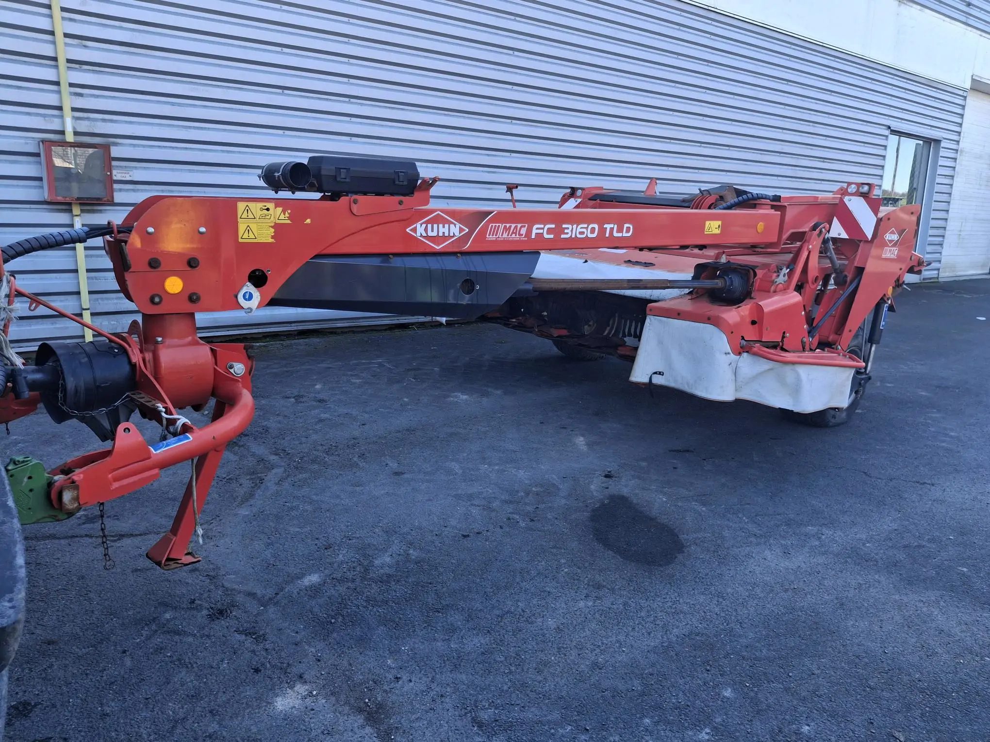 Image KUHN FAUCHEUSE KUHN FC 3160 TLD