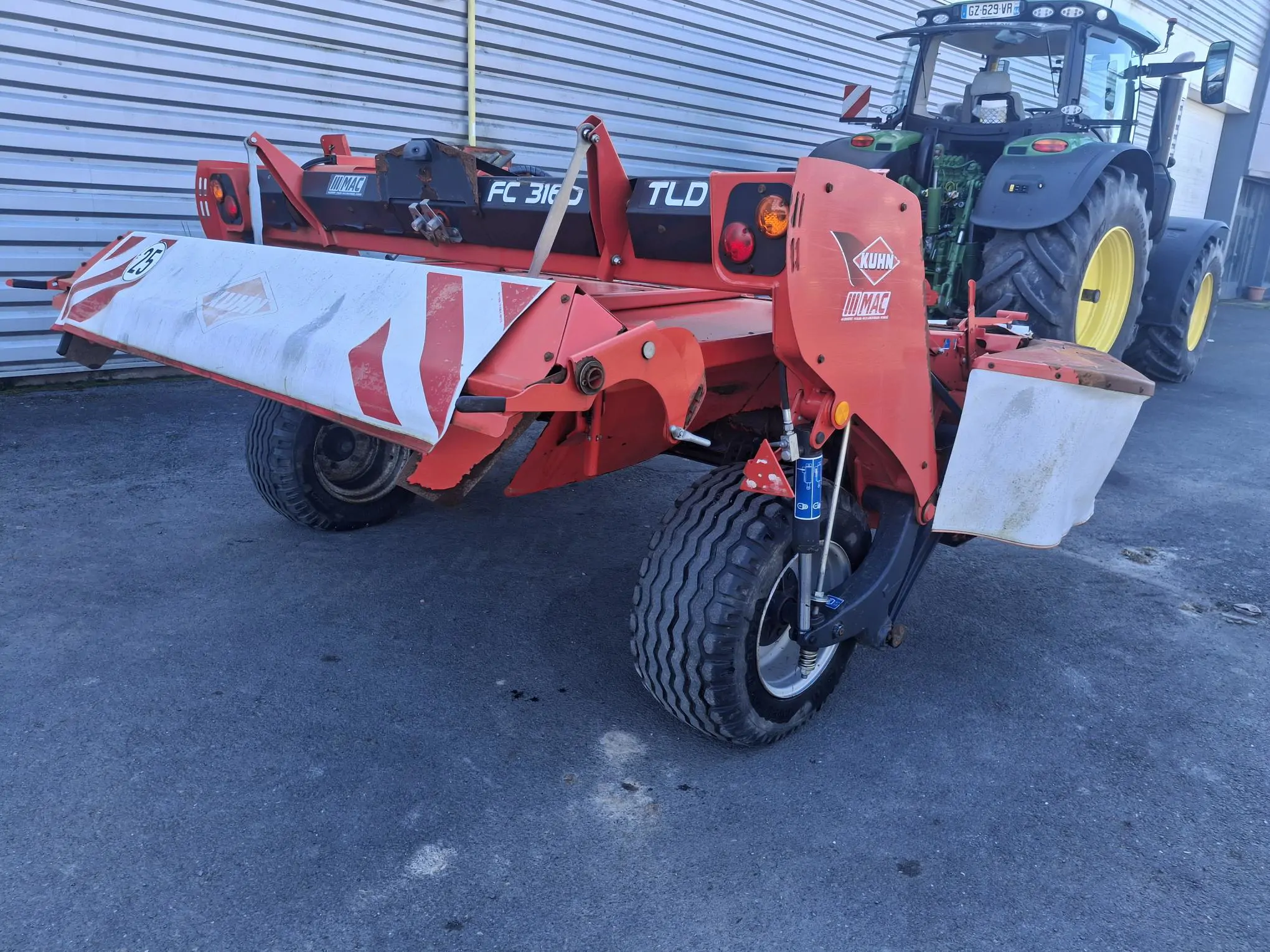 Image KUHN FAUCHEUSE KUHN FC 3160 TLD