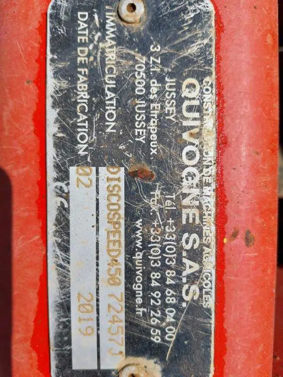 Image QUIVOGNE DECHAUMEUR DISCOSPEED 450