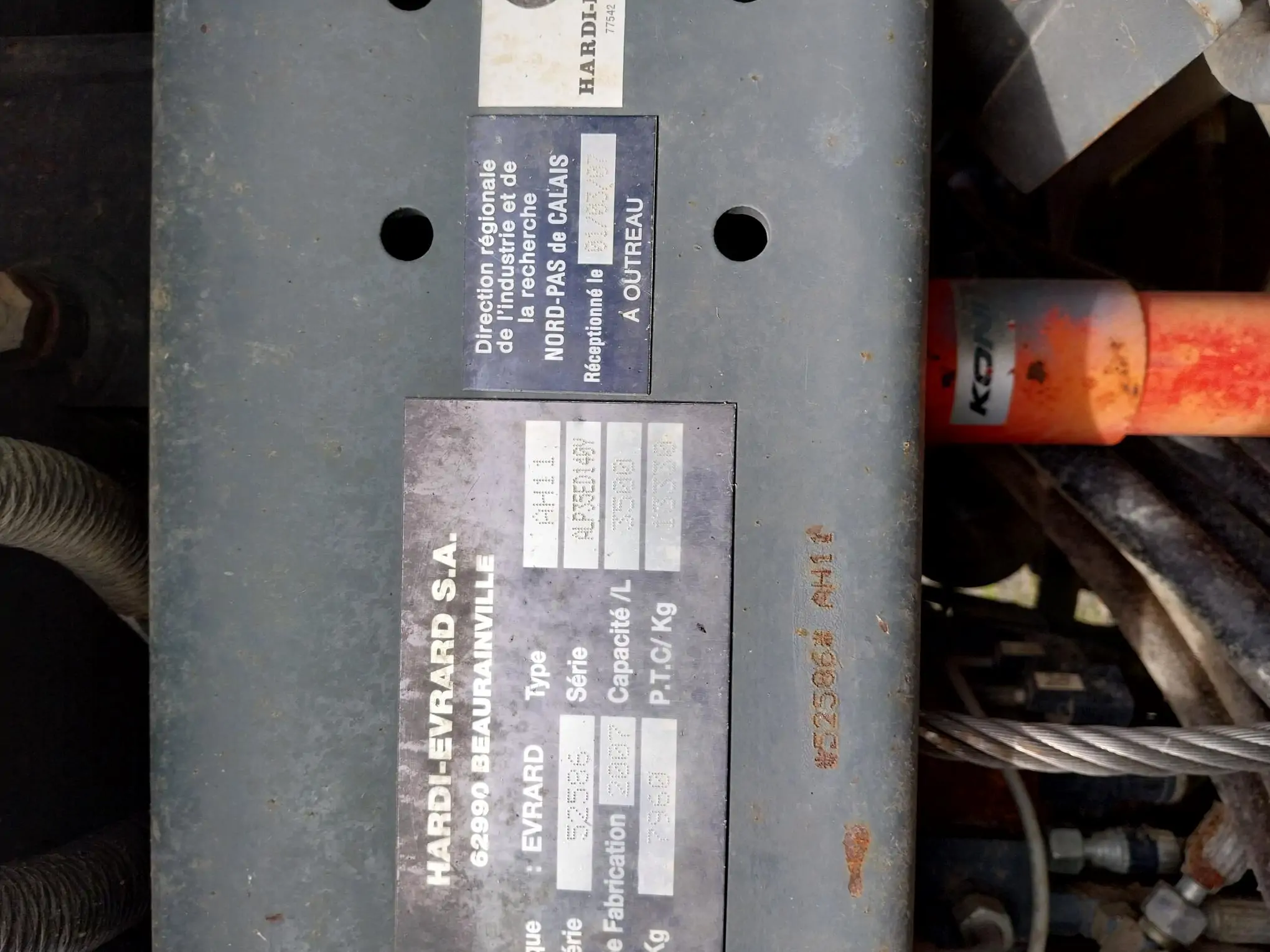 Image EVRARD PULVE AUTOMOTEUR ALPHA PLUS