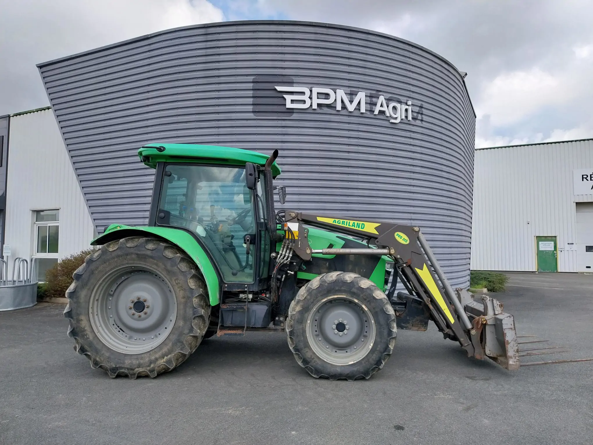 Image DEUTZ TRACTEUR CHARGEUR FAHR 5100 C