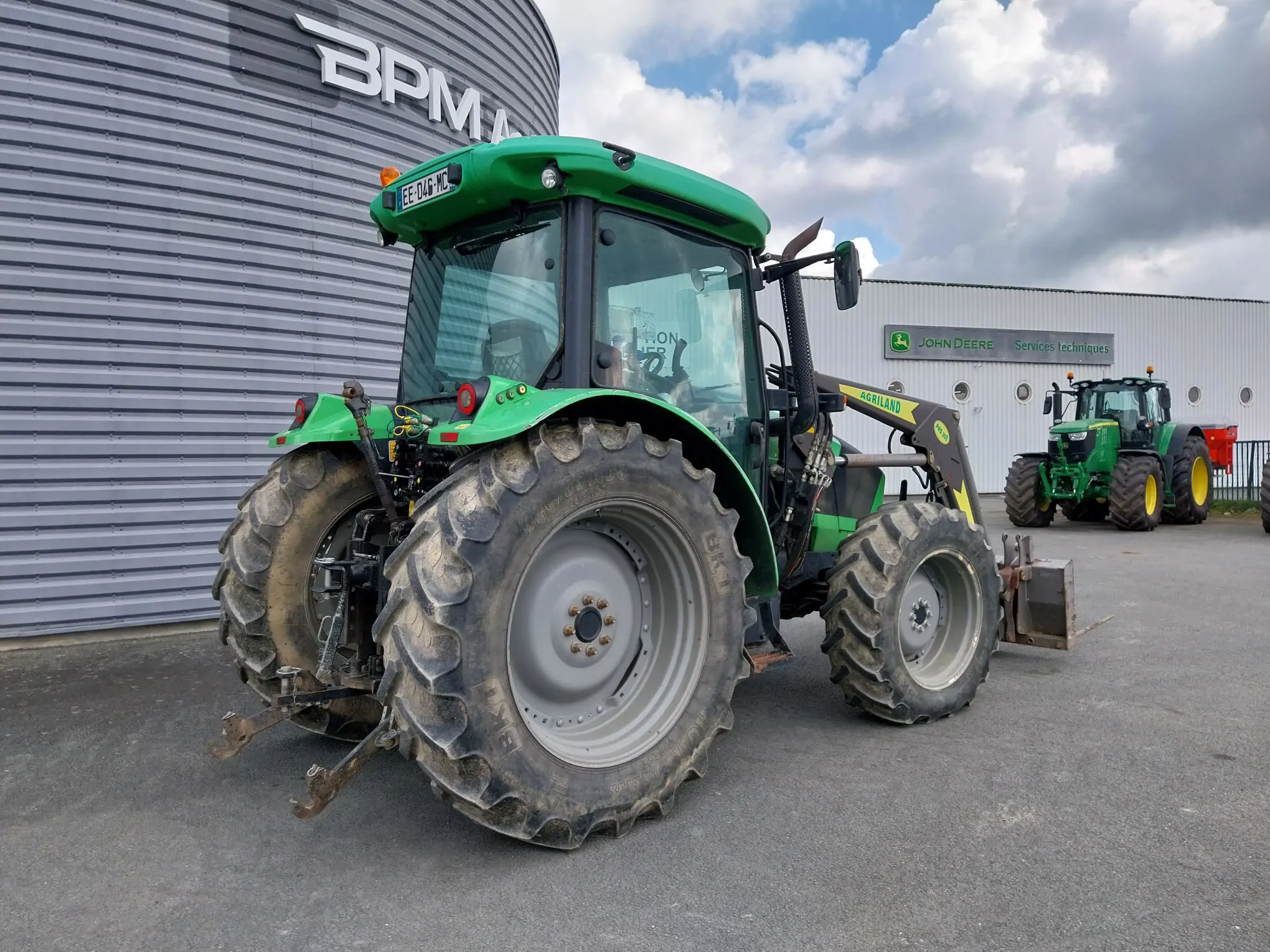 Image DEUTZ TRACTEUR CHARGEUR FAHR 5100 C