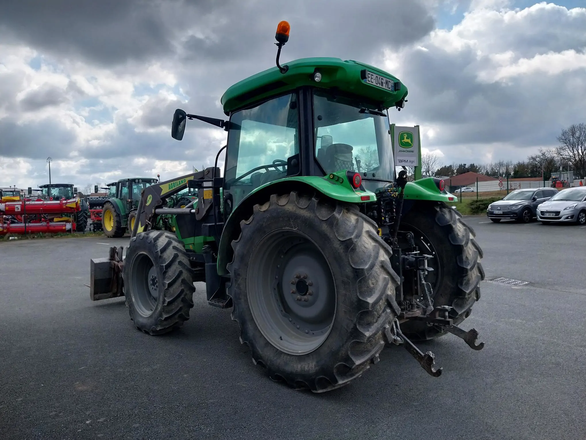 Image DEUTZ TRACTEUR CHARGEUR FAHR 5100 C