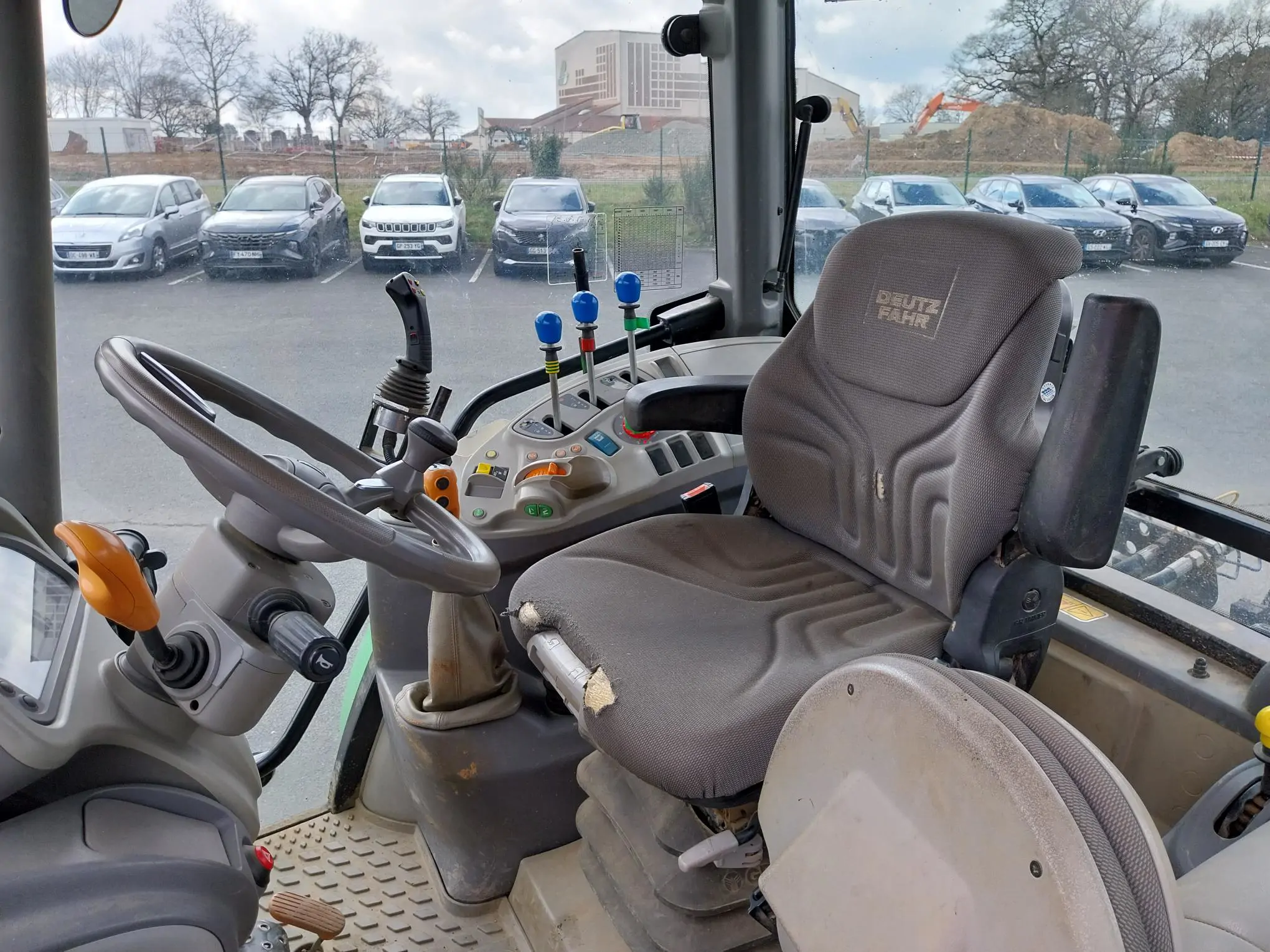 Image DEUTZ TRACTEUR CHARGEUR FAHR 5100 C